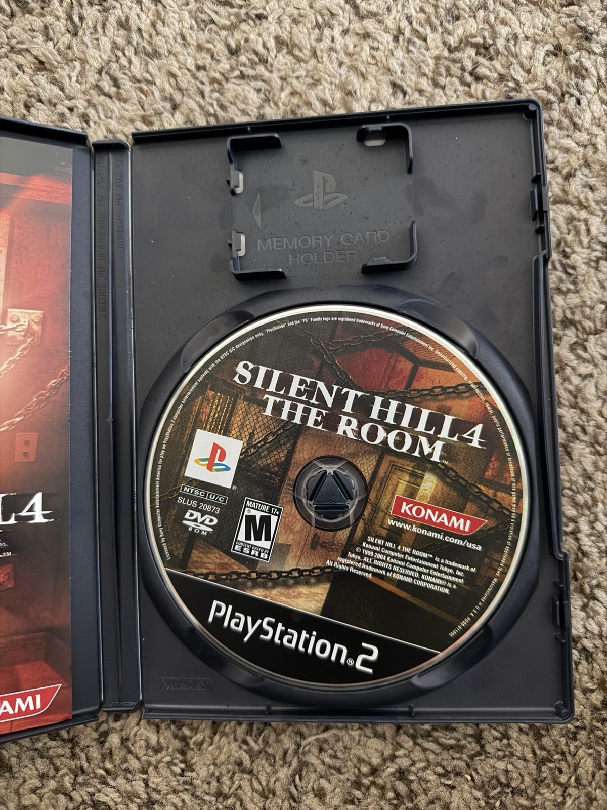 Konami Silent Hill 4: The Room PS2 NTSC-U/C Manual Included Survival Horror M