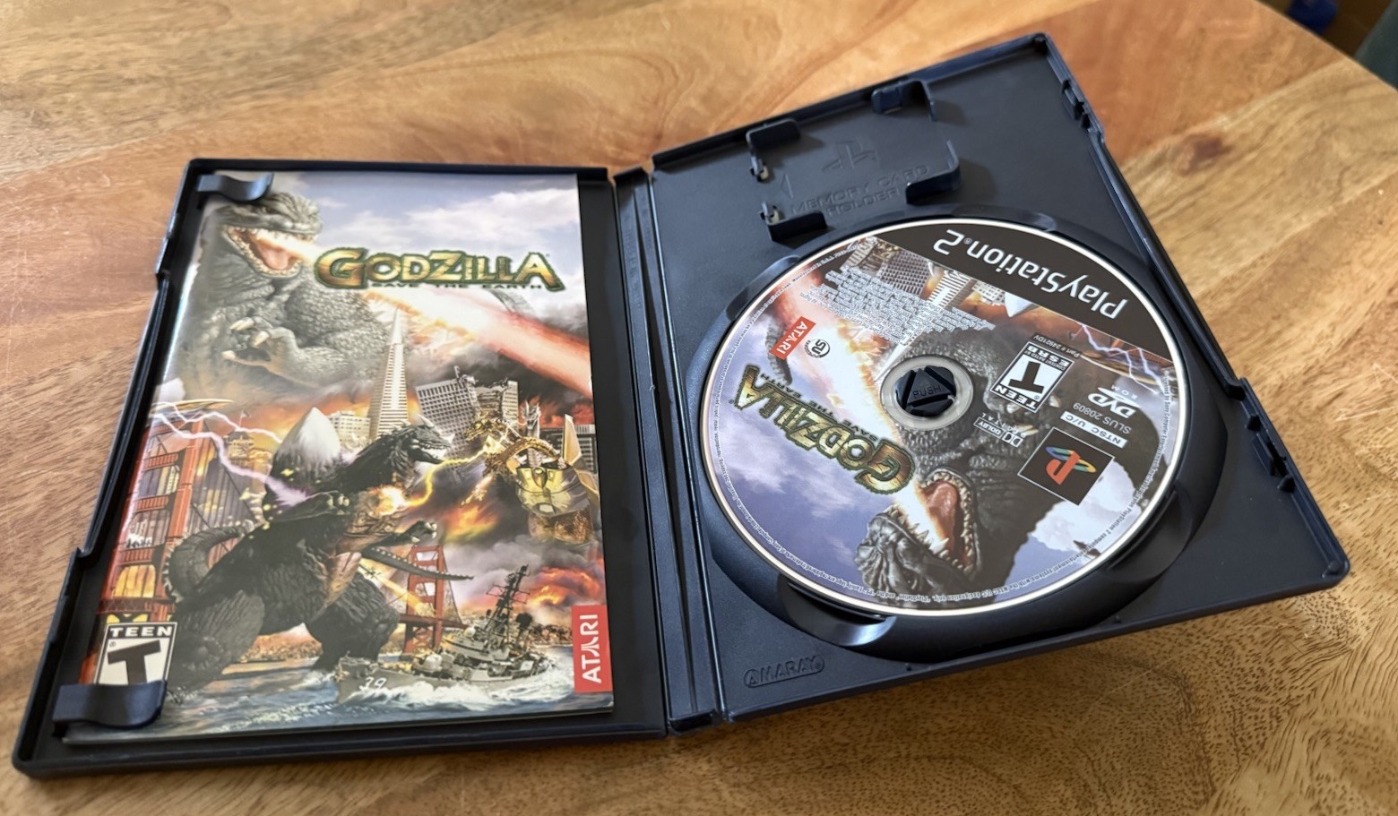 Godzilla Save the Earth Sony PlayStation 2 PS2 Tested Complete Authentic