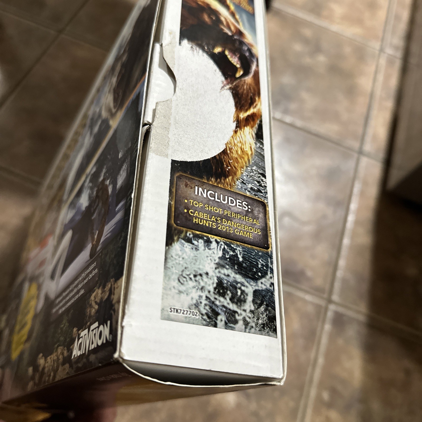 Cabela’s Dangerous Hunts 2013 Bundle Pack W/ Top Shot Peripheral (Wii) Sealed