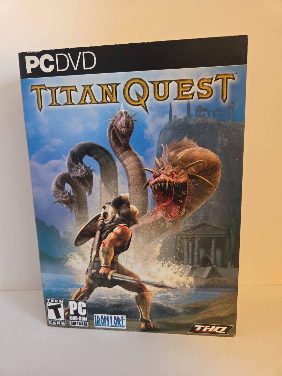 Titan Quest – PC, DVD (2006) IRONLORE THQ Foldout Slip Cover Version Brand New!