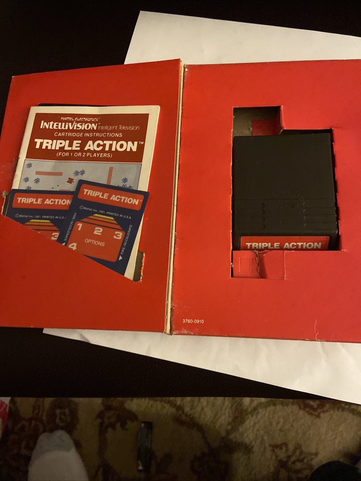 INTELLIVISION TRIPLE ACTION BOXED