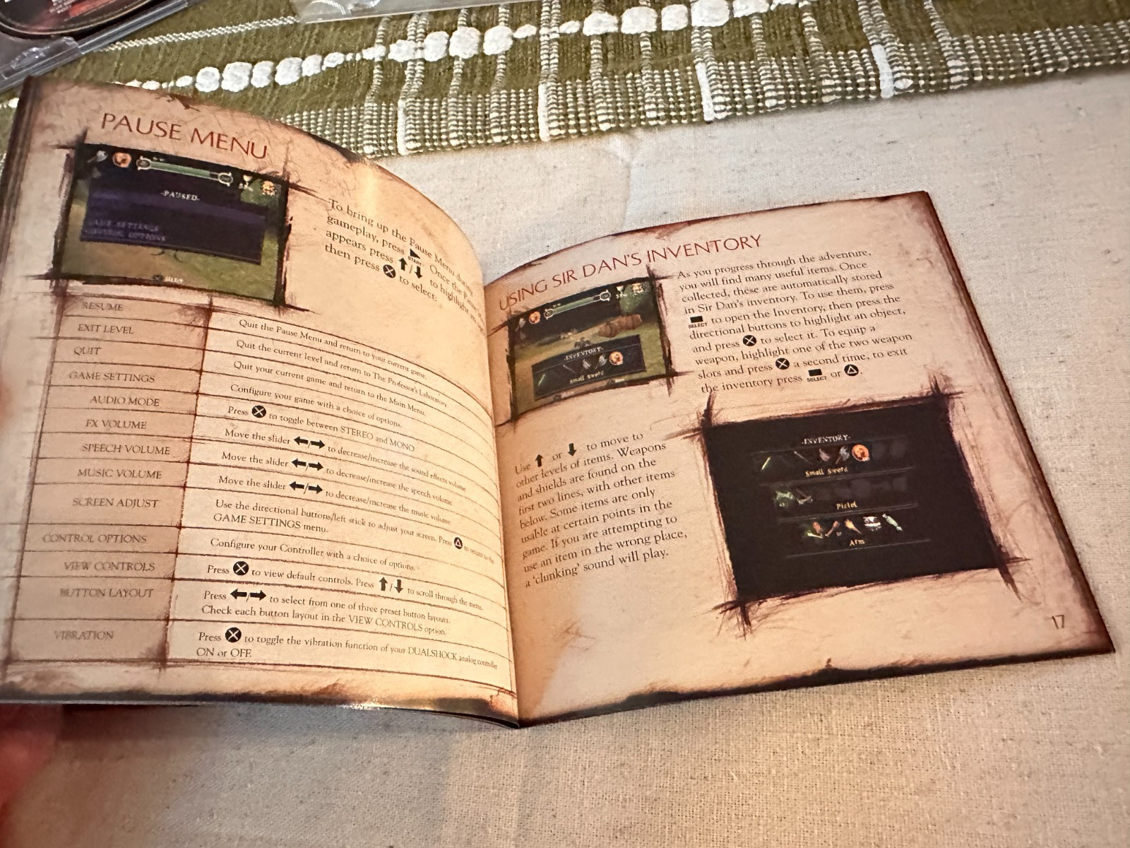 MediEvil & MediEvil II – Sony PlayStation 1 – w/game manuals – awesome find!