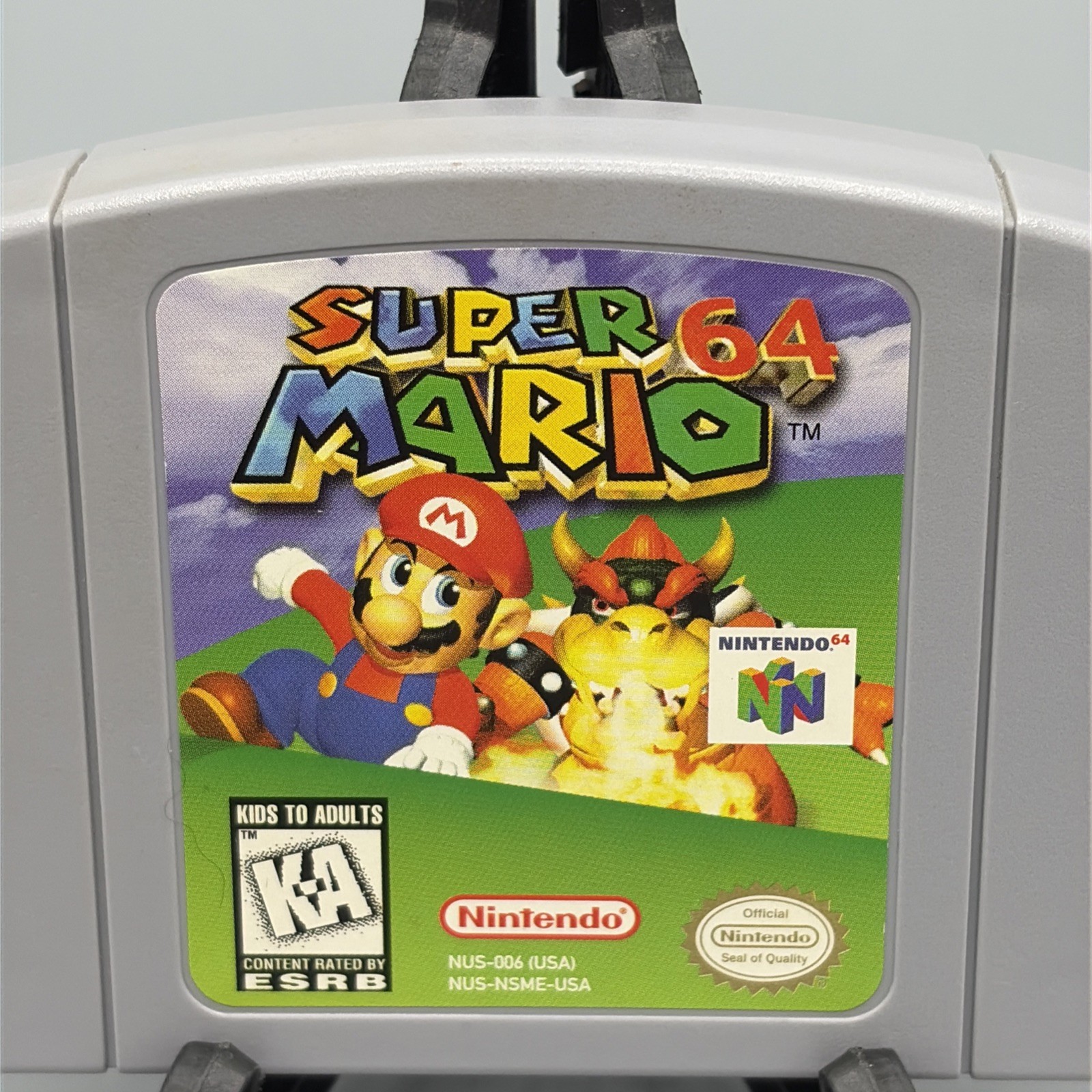 Super Mario 64 Nintendo N64 1997 Authentic💯 Tested✅ Rare 1st Print “00” Mint💎