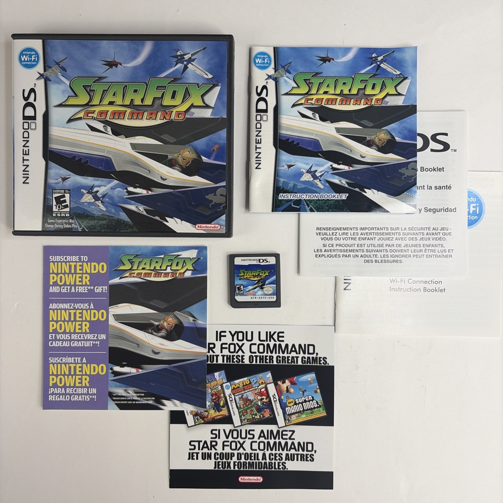Star Fox Command (Nintendo DS, 2006) 100% CIB Complete RARE – GOOD CONDITION