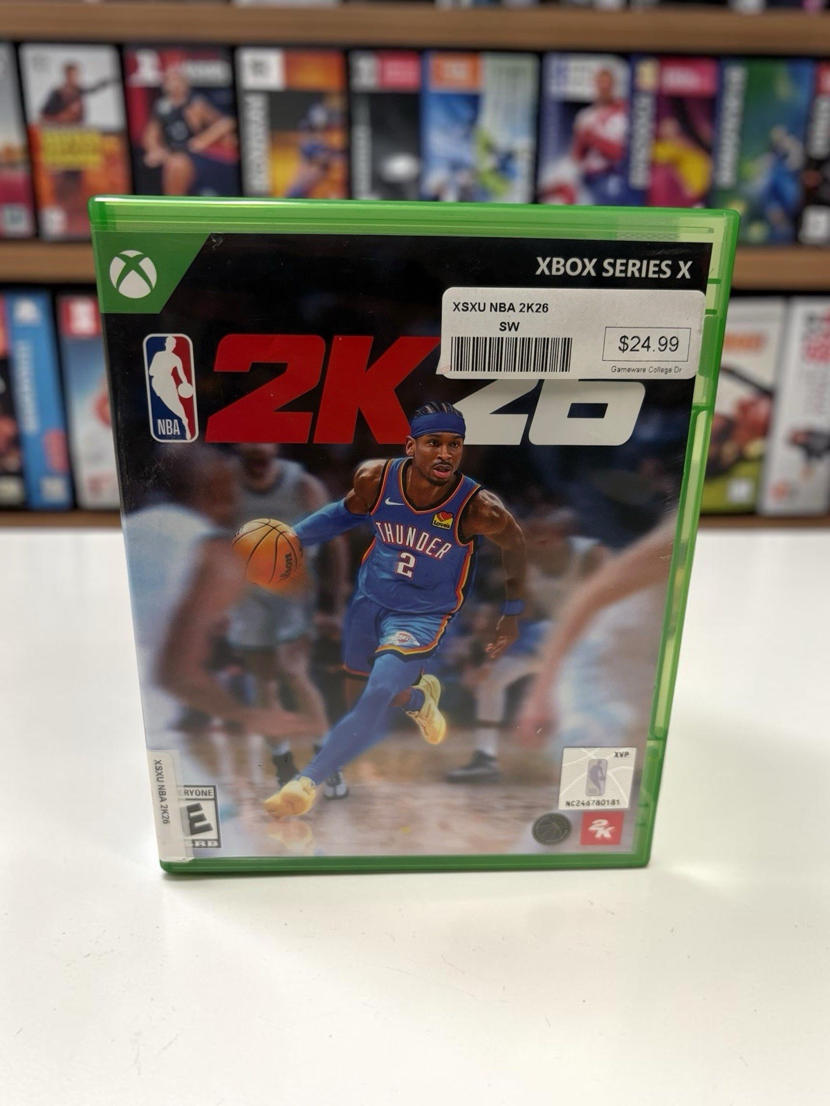 NBA 2K26 – Microsoft Xbox Series X Physical In Box