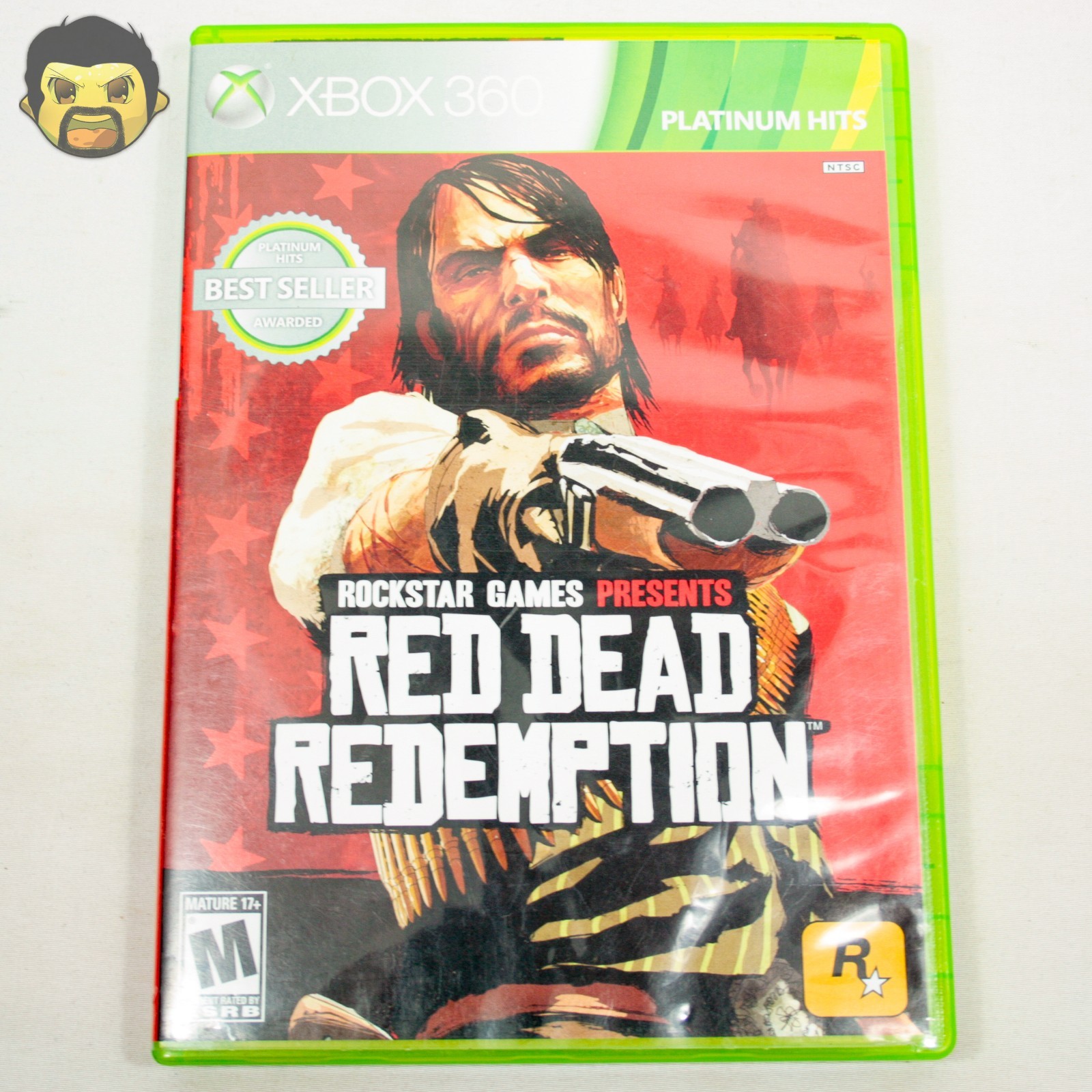 Red Dead Redemption Xbox 360 CIB Platinum Hits Microsoft 2010 Complete with Map