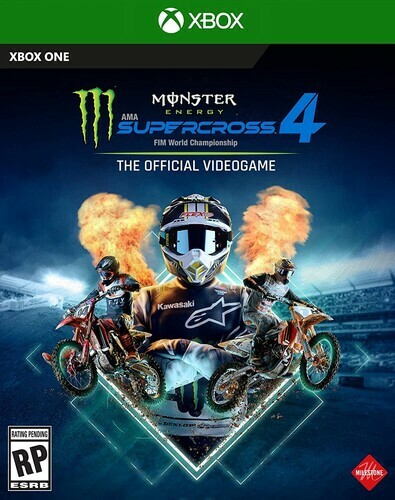 Monster Energy Supercross 4 XBOX One Game Brand New Sealed