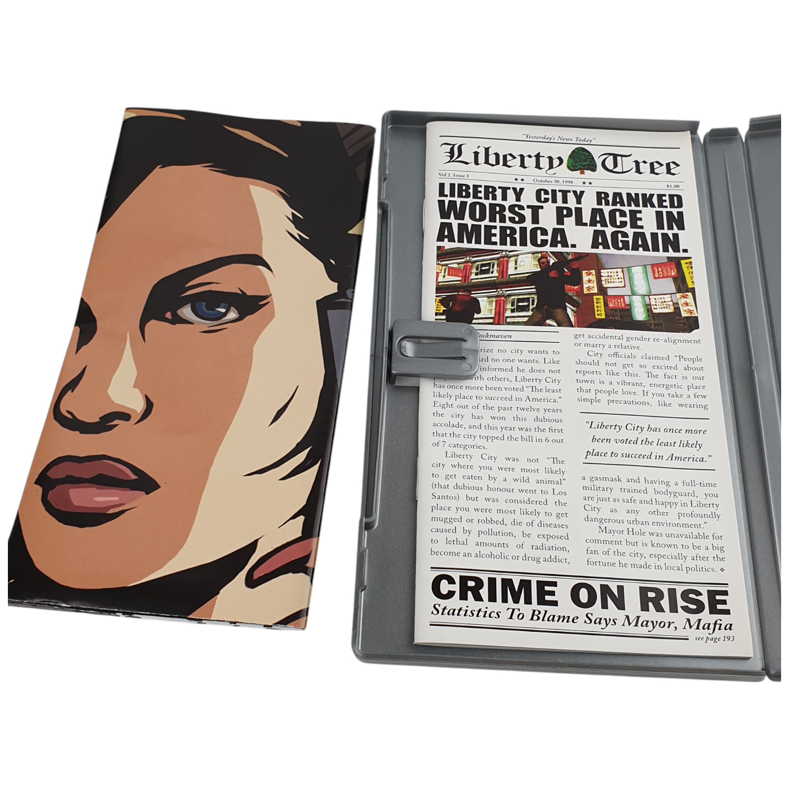PSP Grand Theft Auto Liberty City Stories Sony MA15 2007 Playstation PAL Manual