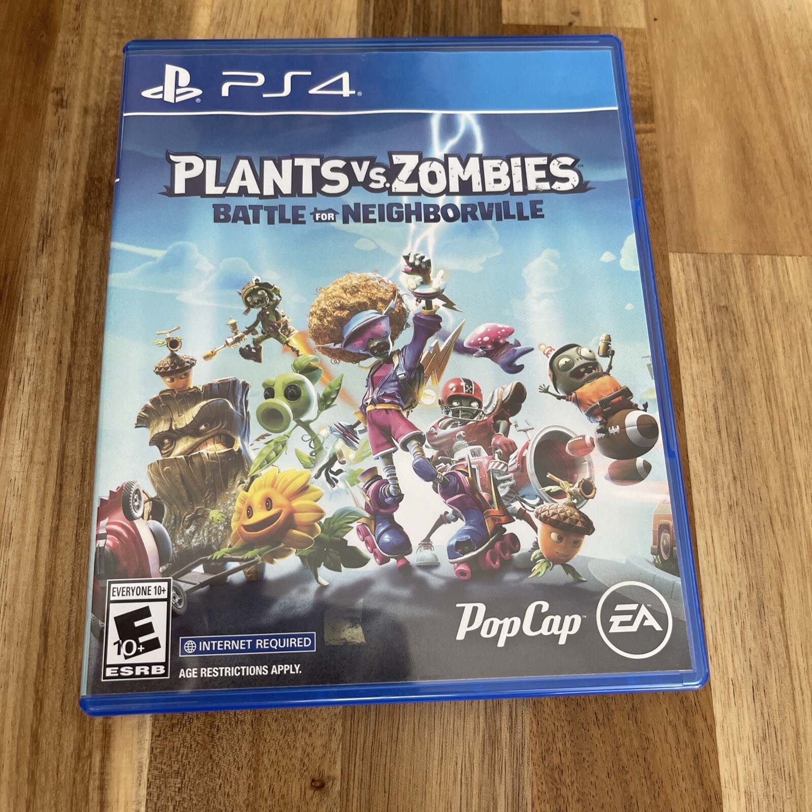 PlayStation 4: Plants Vs Zombies Battle for Neighborhood Games Internet Required