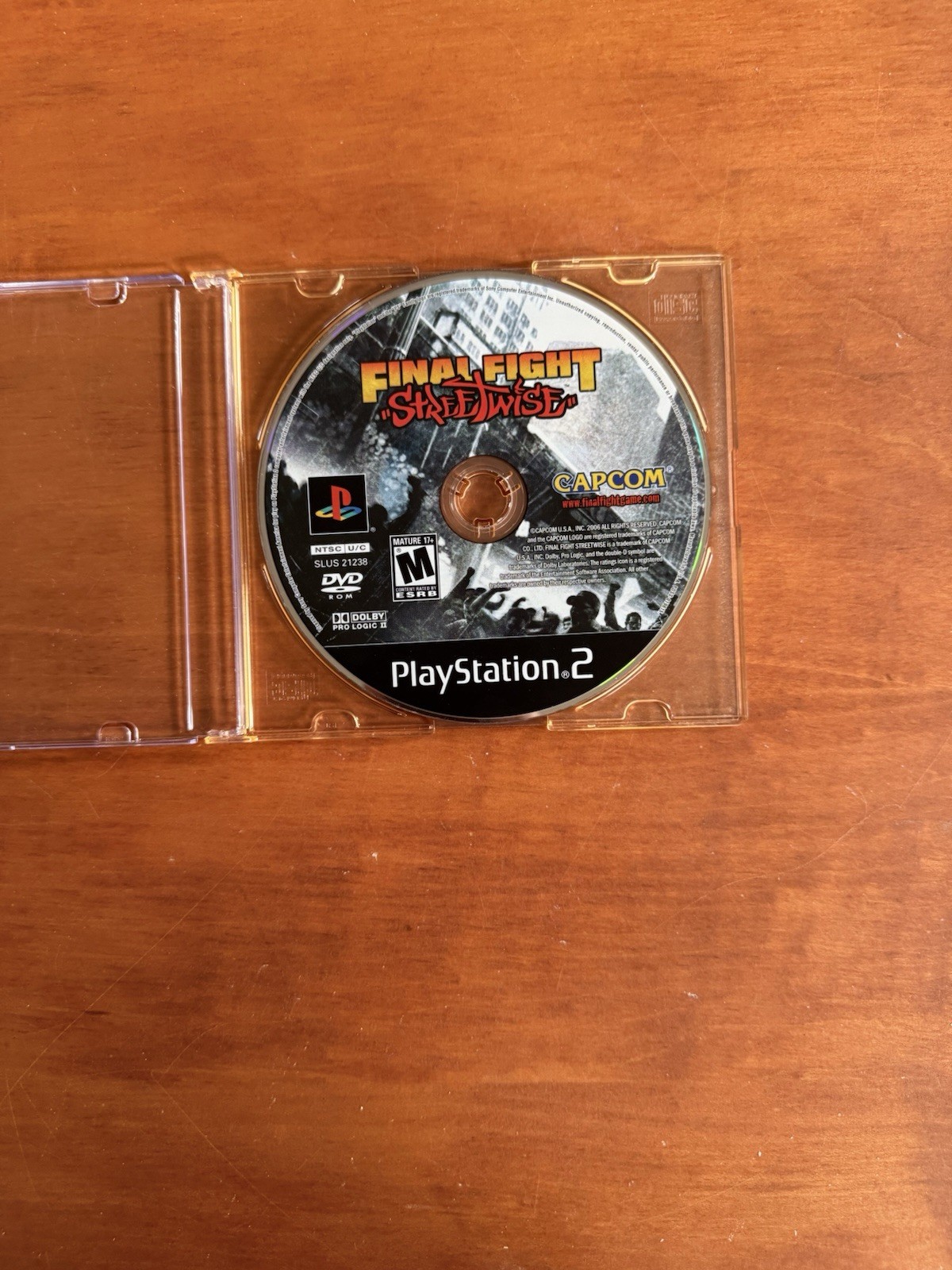 Final Fight: Streetwise (PlayStation 2, PS2) Disc Only – Tested & Ships Fast