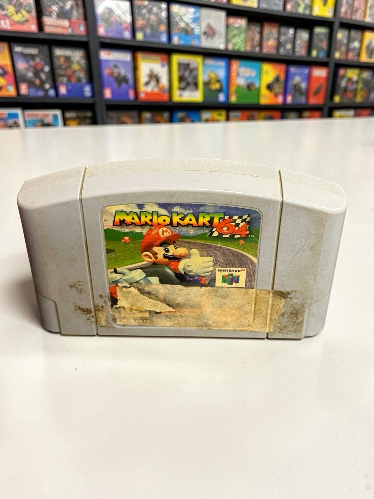 AUTHENTIC Mario Kart 64 Game Nintendo 64 N64 Console Original GENUINE TESTED