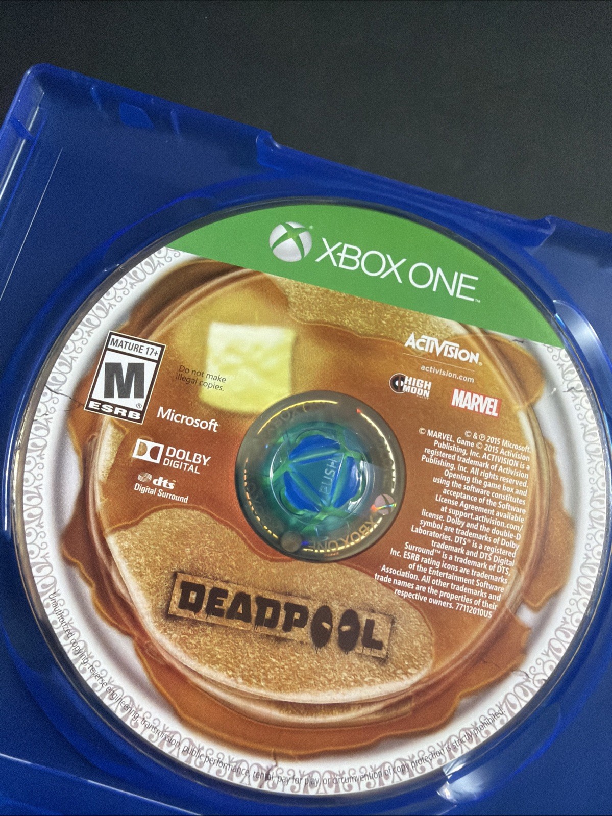TESTED Deadpool (Microsoft Xbox One, 2015) Game Disc Only