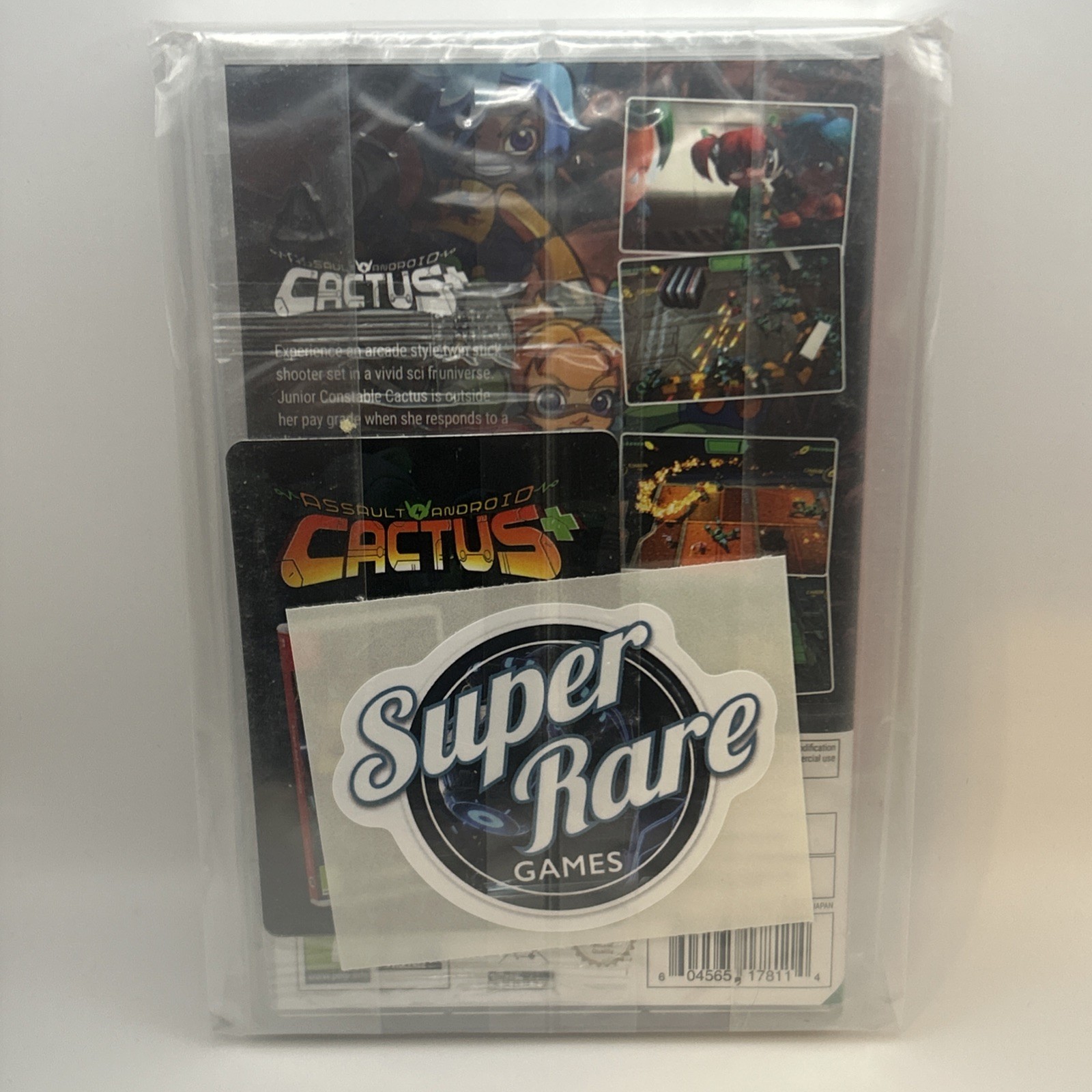Assault Android Cactus +💫Nintendo Switch -Super Rare Games SRG #28 | New Sealed