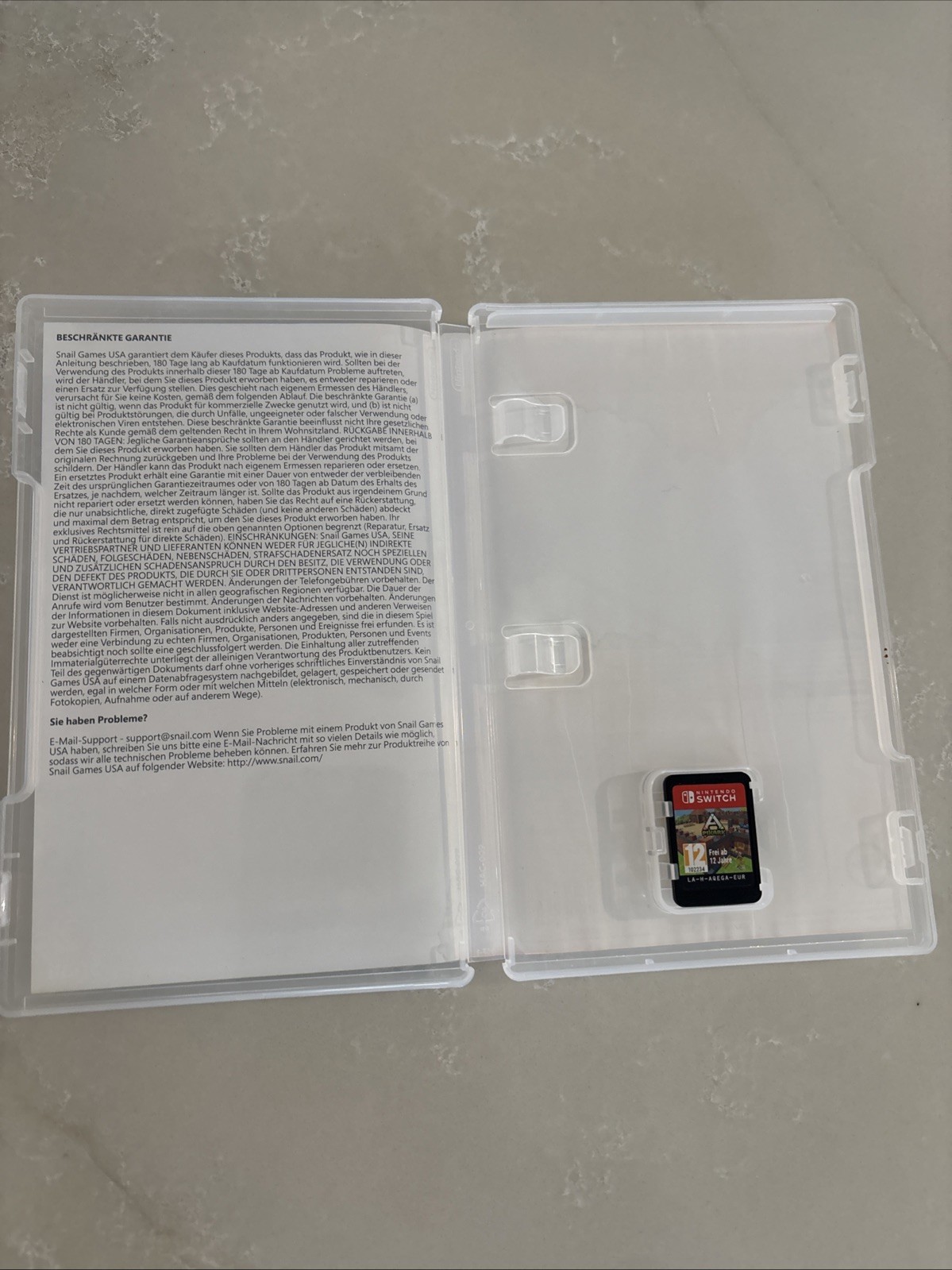 Nintendo Switch Game A Pixark with Case Poland English Language