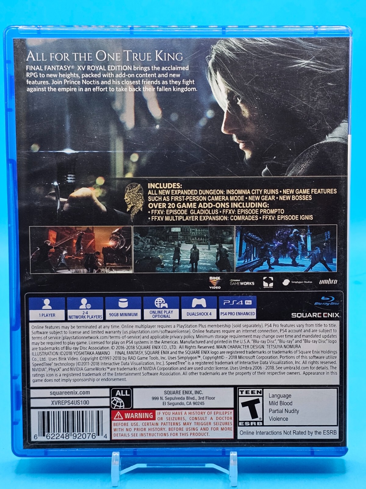Final Fantasy XV: Royal Edition Complete (Sony PlayStation 4, 2018)