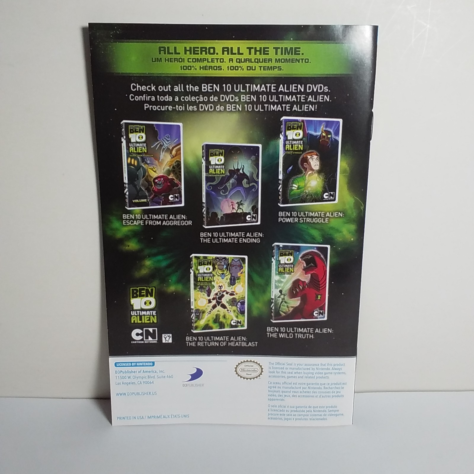 Ben 10 Omniverse Wii U