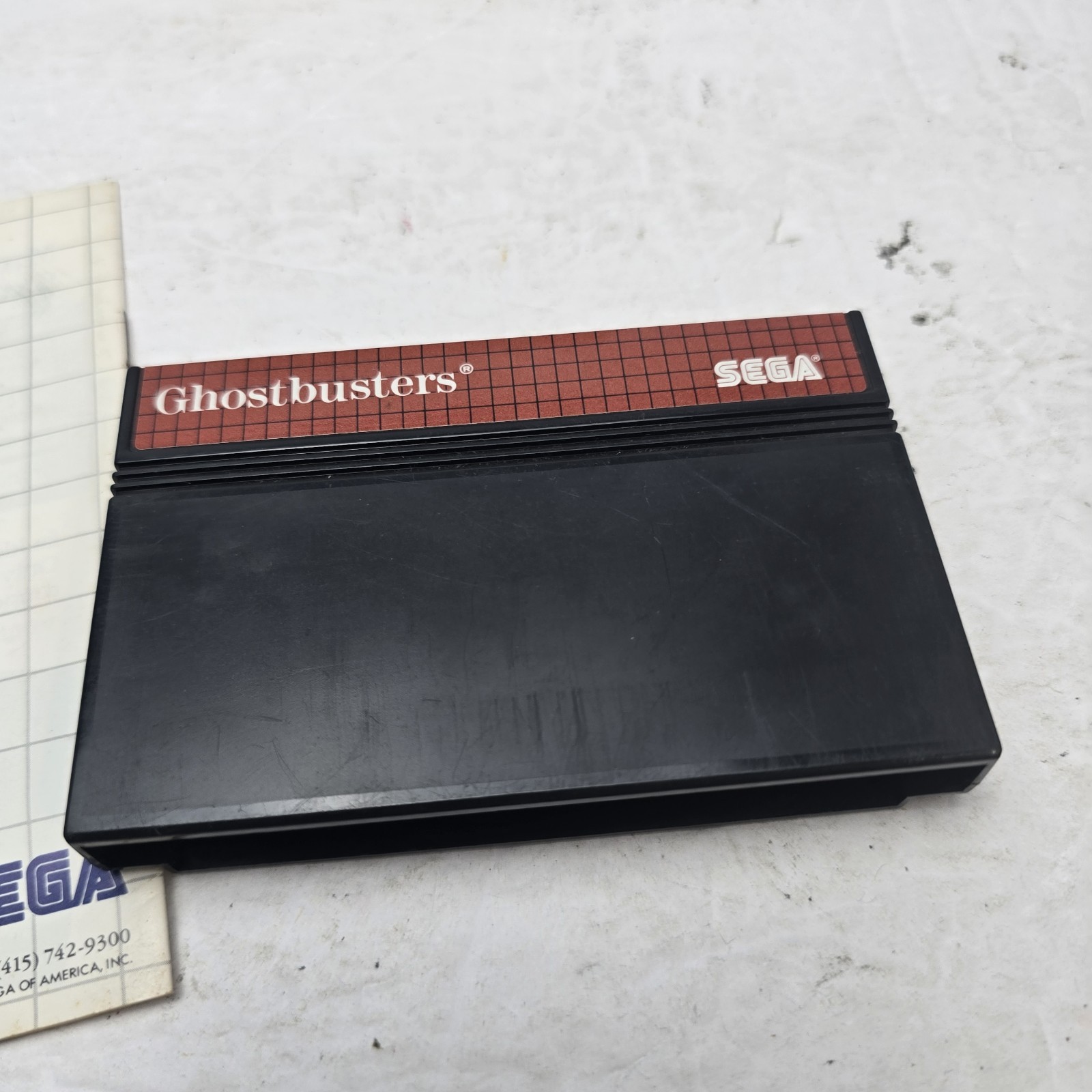 Ghostbusters (Sega Master System, 1987) Complete CIB