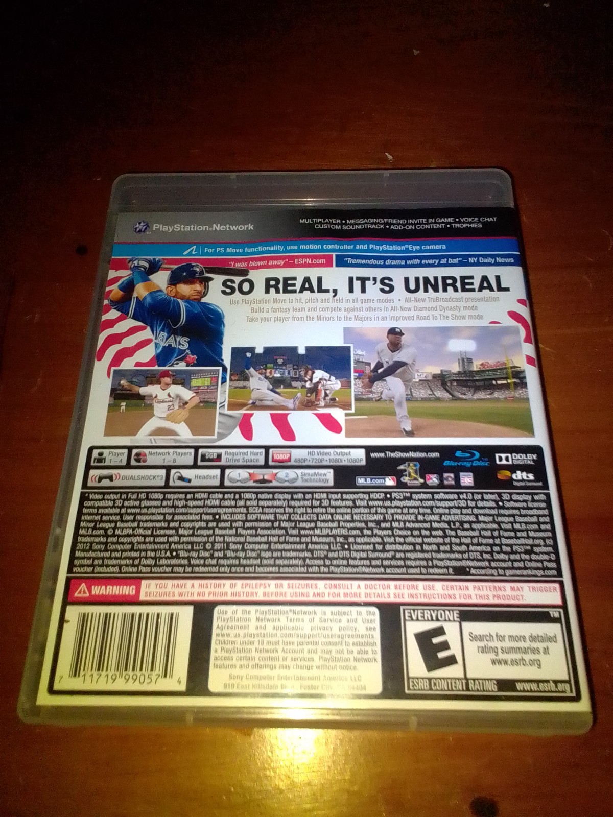 MLB 12: The Show (Sony PlayStation 3) 🎮
