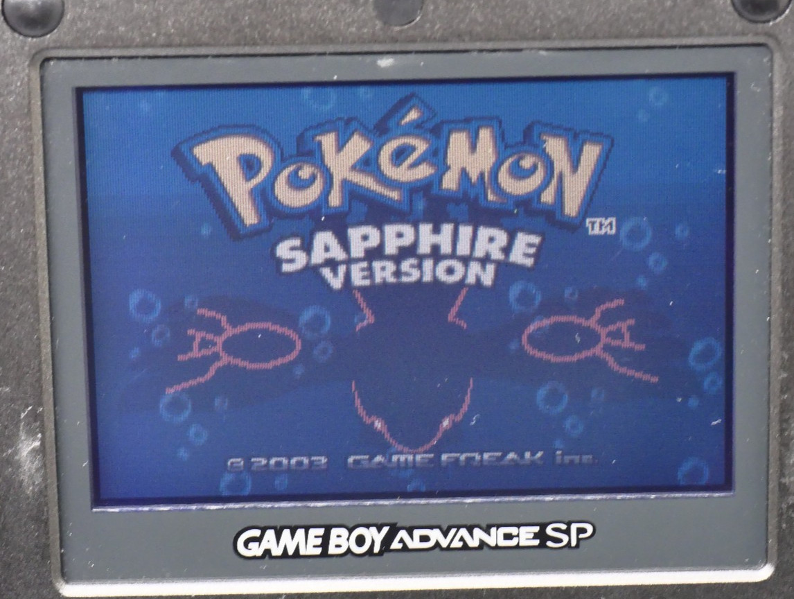 Pokemon: Sapphire Version Cartridge Only (Nintendo Game Boy Advance, GBA) Tested