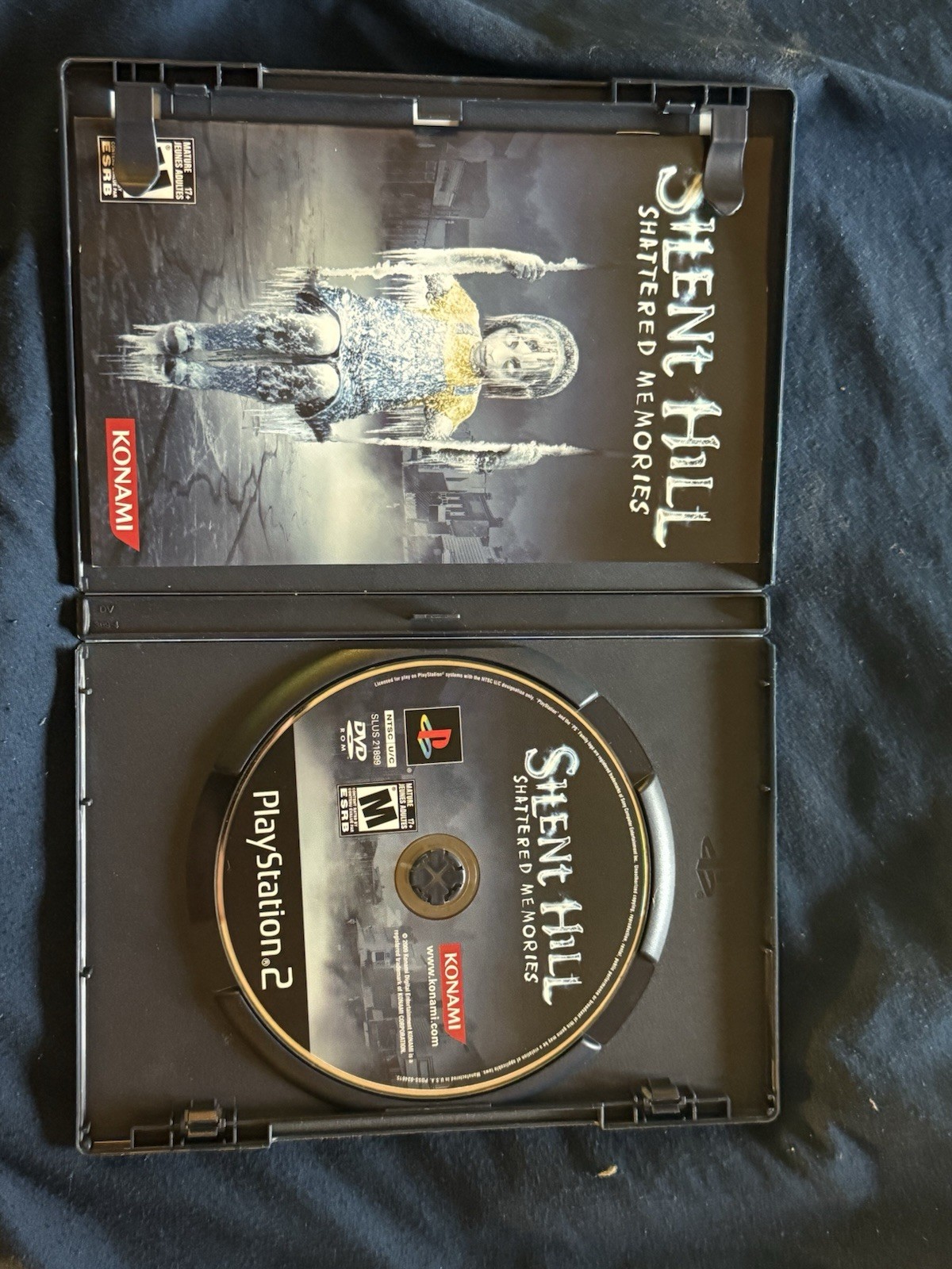 Silent Hill Shattered Memories PS2 CIB Complete w/ Manual Tested Authentic