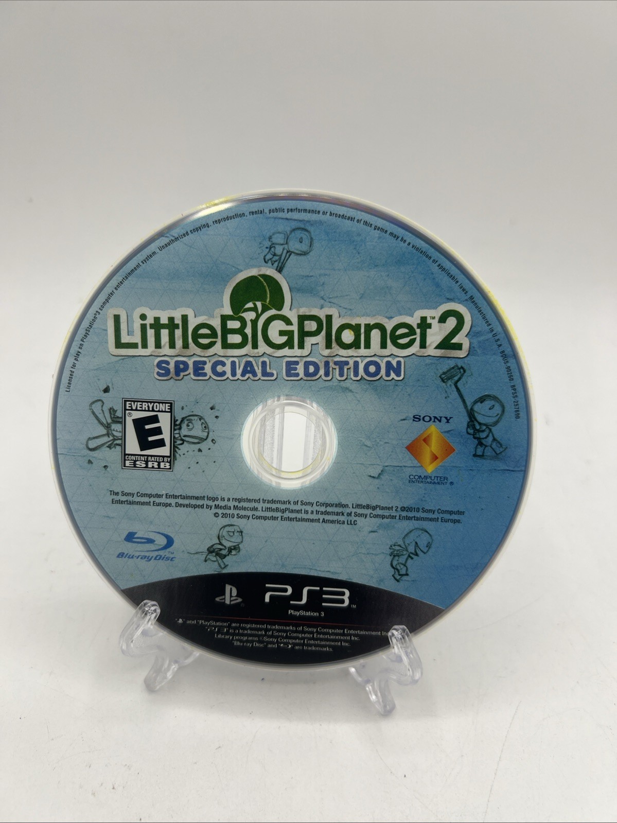 Little Big Planet 2 — Special Edition (Sony Playstation 3 / PS3) – DISC ONLY