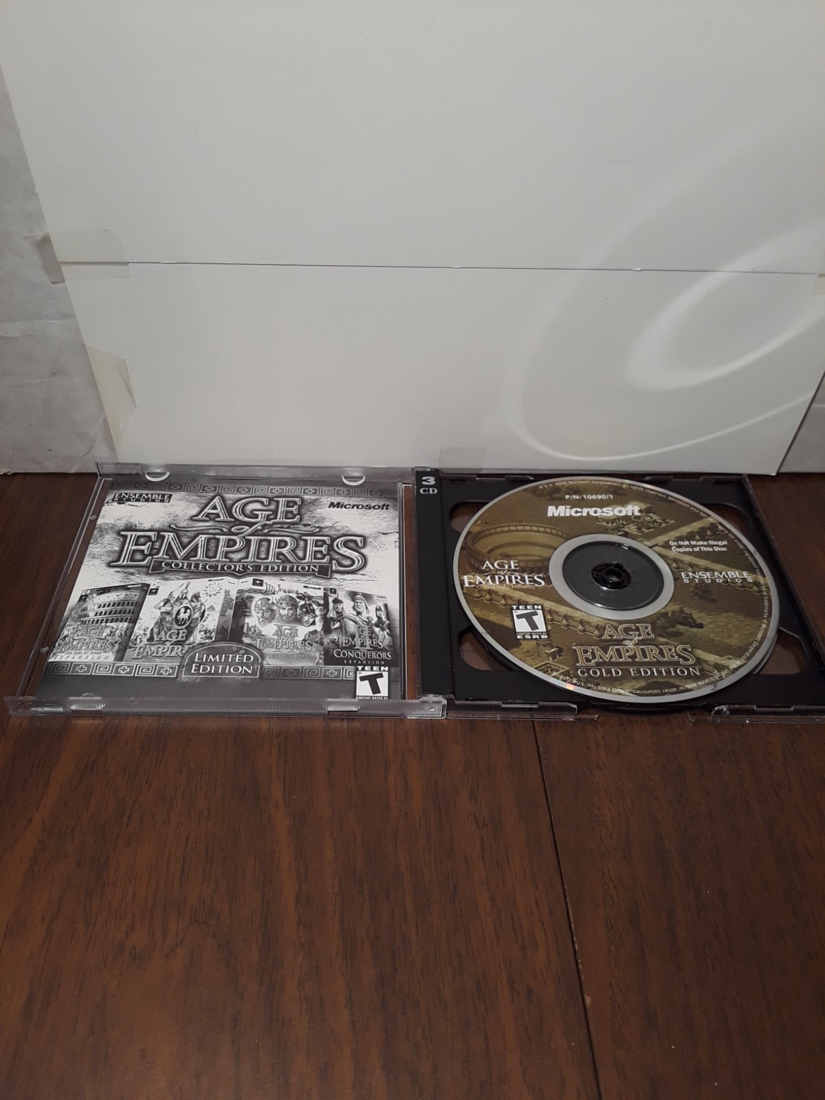 Age of Empires Collectors Edition Limited Edition 3 Disc’s PC