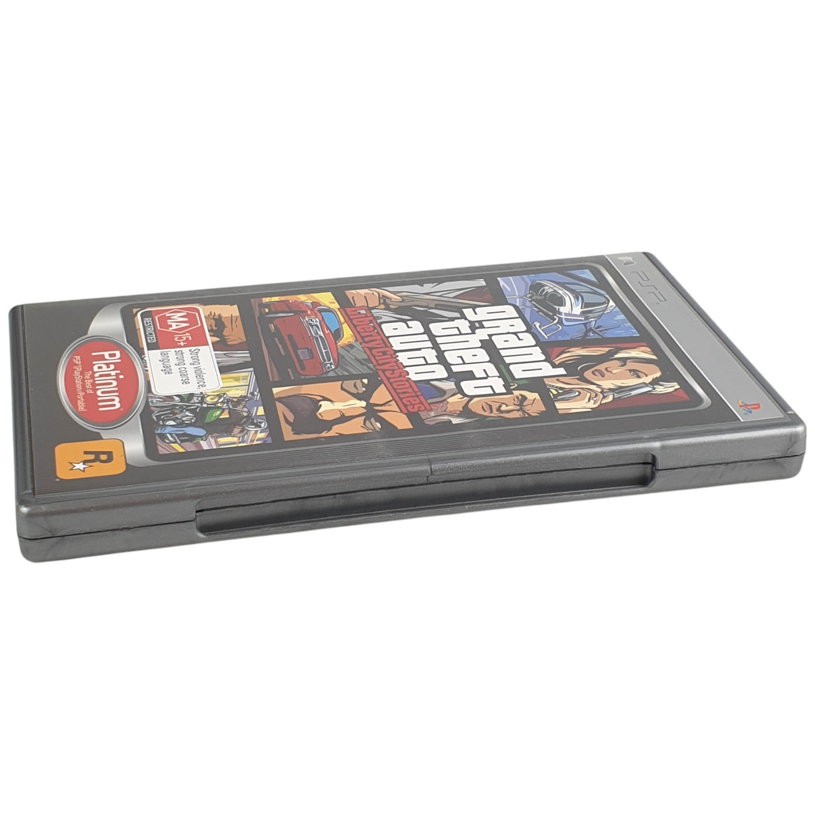 PSP Grand Theft Auto Liberty City Stories Sony MA15 2007 Playstation PAL Manual