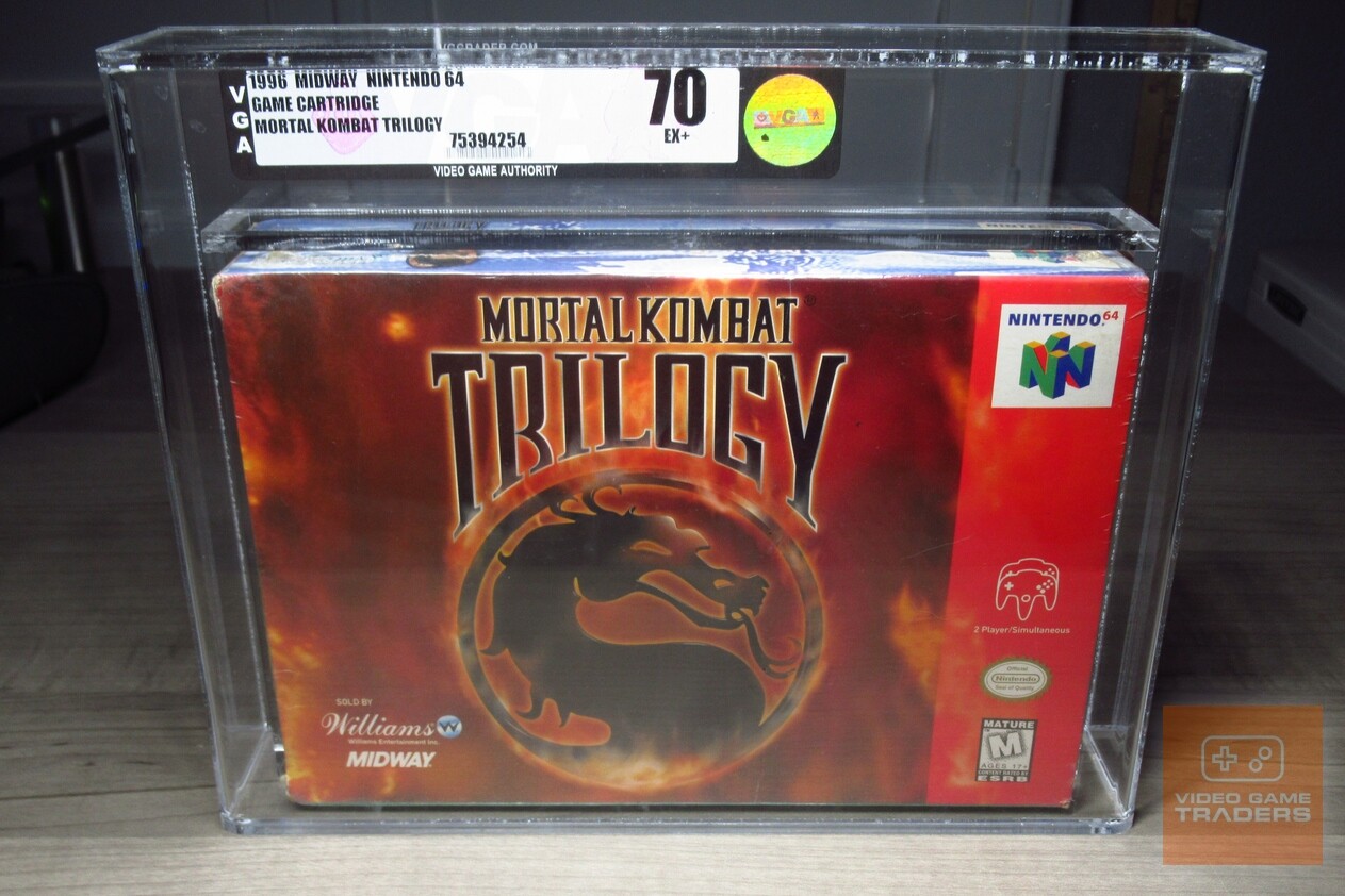 BRONZE VGA 70! – Mortal Kombat Trilogy (Nintendo 64, N64 1996) FACTORY SEALED!