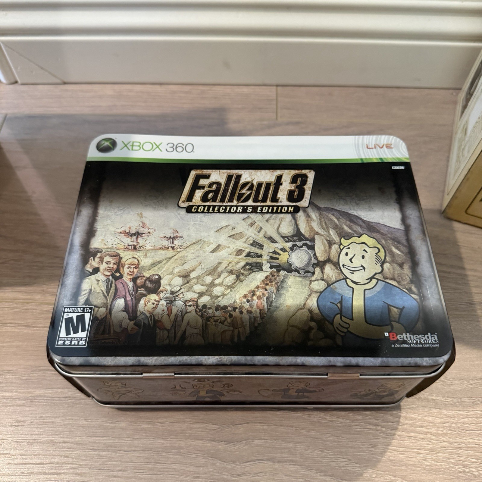 Pip-Boy 3000 Clock Sealed • Fallout 3 Survival Edition Xbox 360 Open Box
