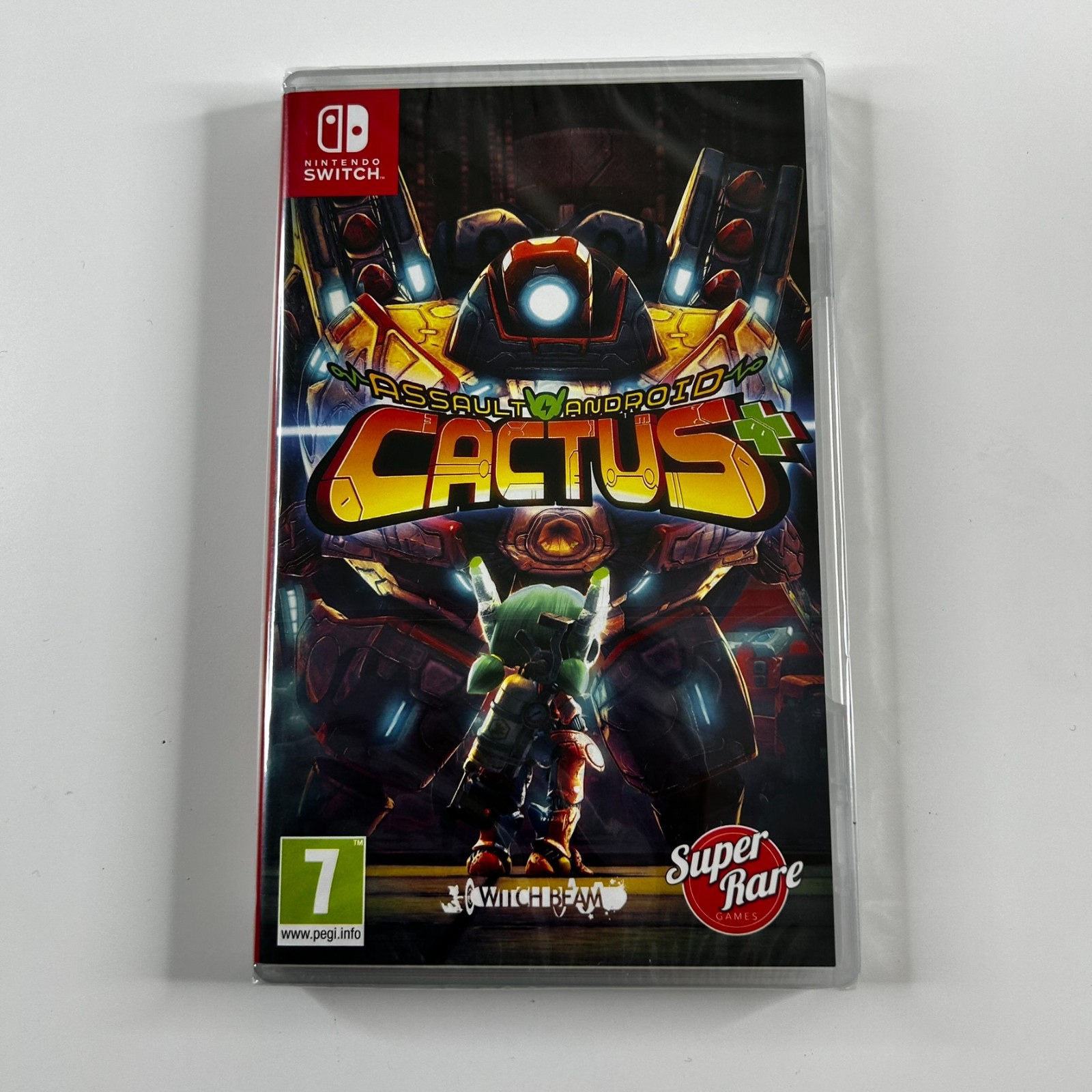 Assault Android Cactus+ (Nintendo Switch, 2020 PAL) Super Rare Games New Sealed