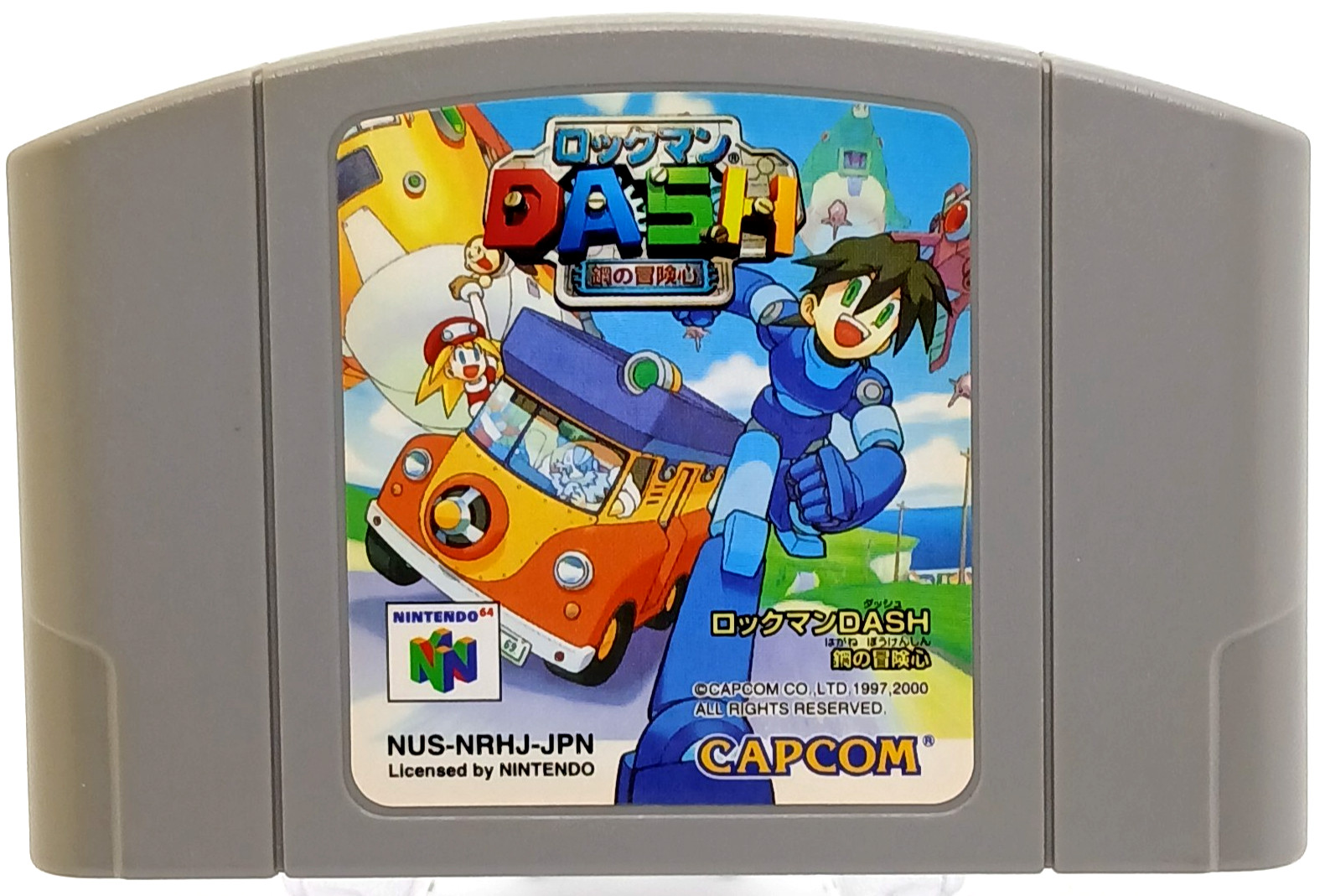 ROCKMAN DASH Nintendo 64 Megaman Cartridge Only Japan