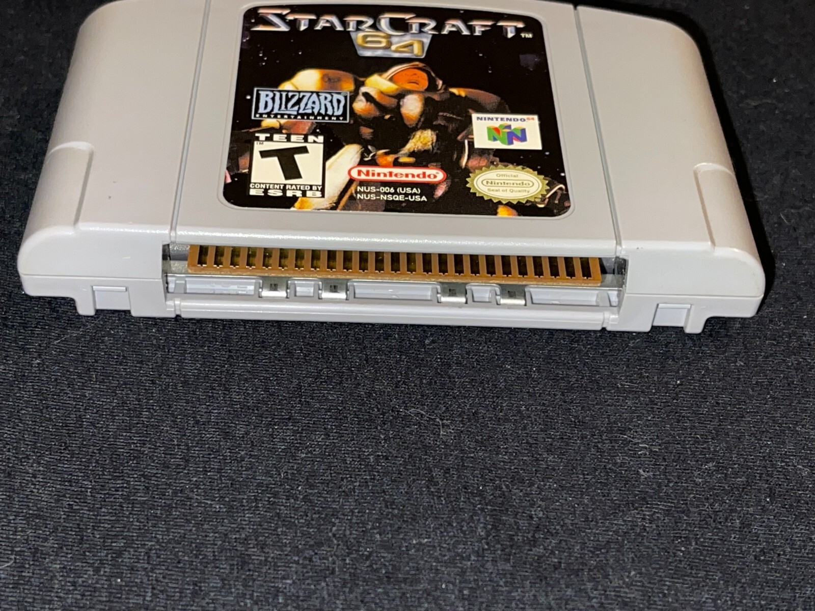StarCraft 64 (Nintendo 64, 2000) Box Manual Complete CIB N64