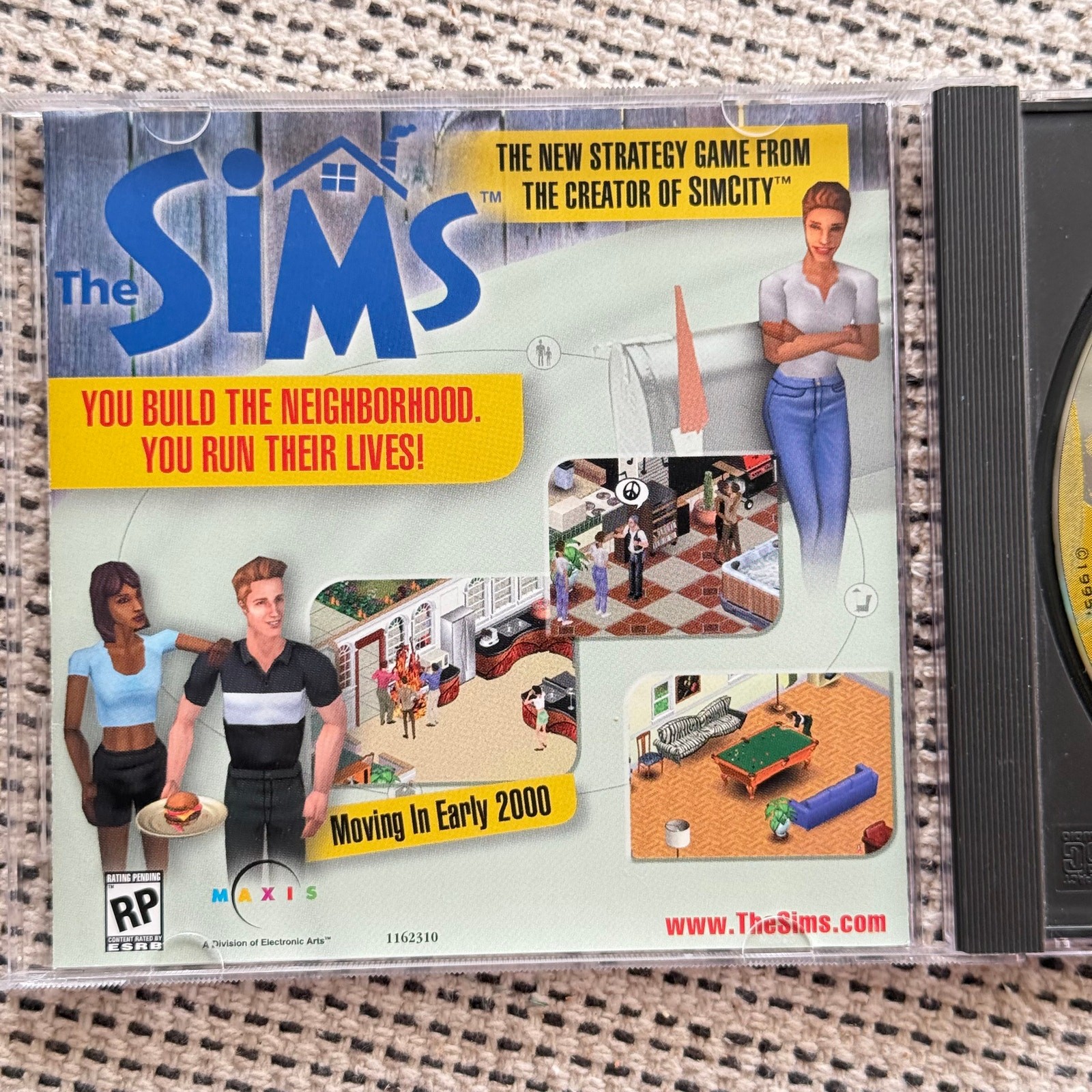 SimAnt PC CD-ROM (1999) Maxis / Electronic Arts Windows 95/98 Complete CIB