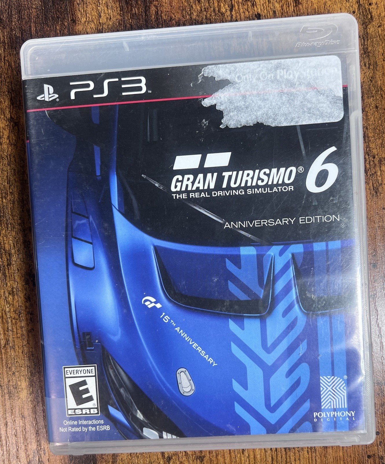 Gran Turismo 6 Anniversary Edition PS3 Sony PlayStation 3 (2013) No Manual