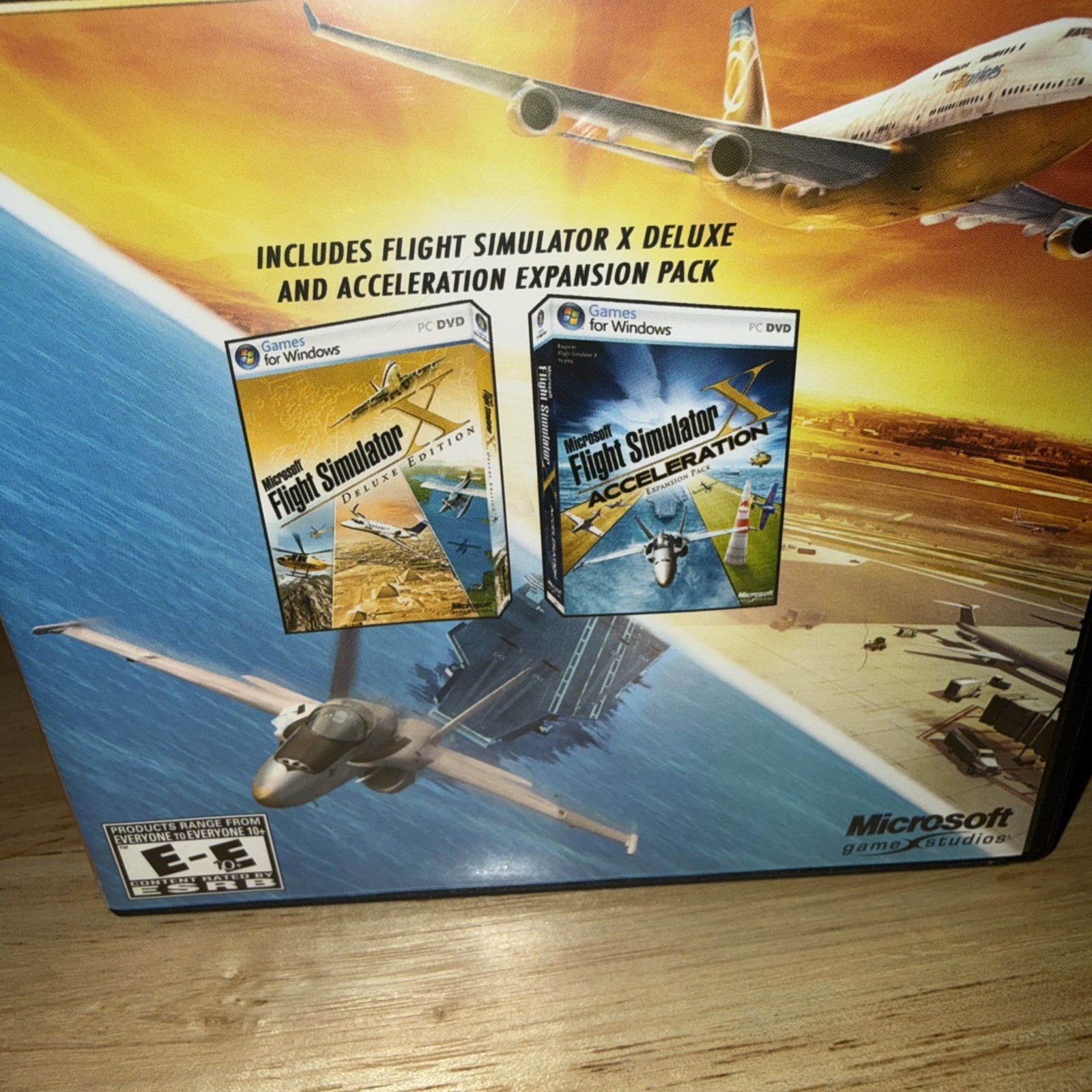 Microsoft Flight Simulator X: Gold Edition (PC: Windows, 2008) Books, Key Inc,