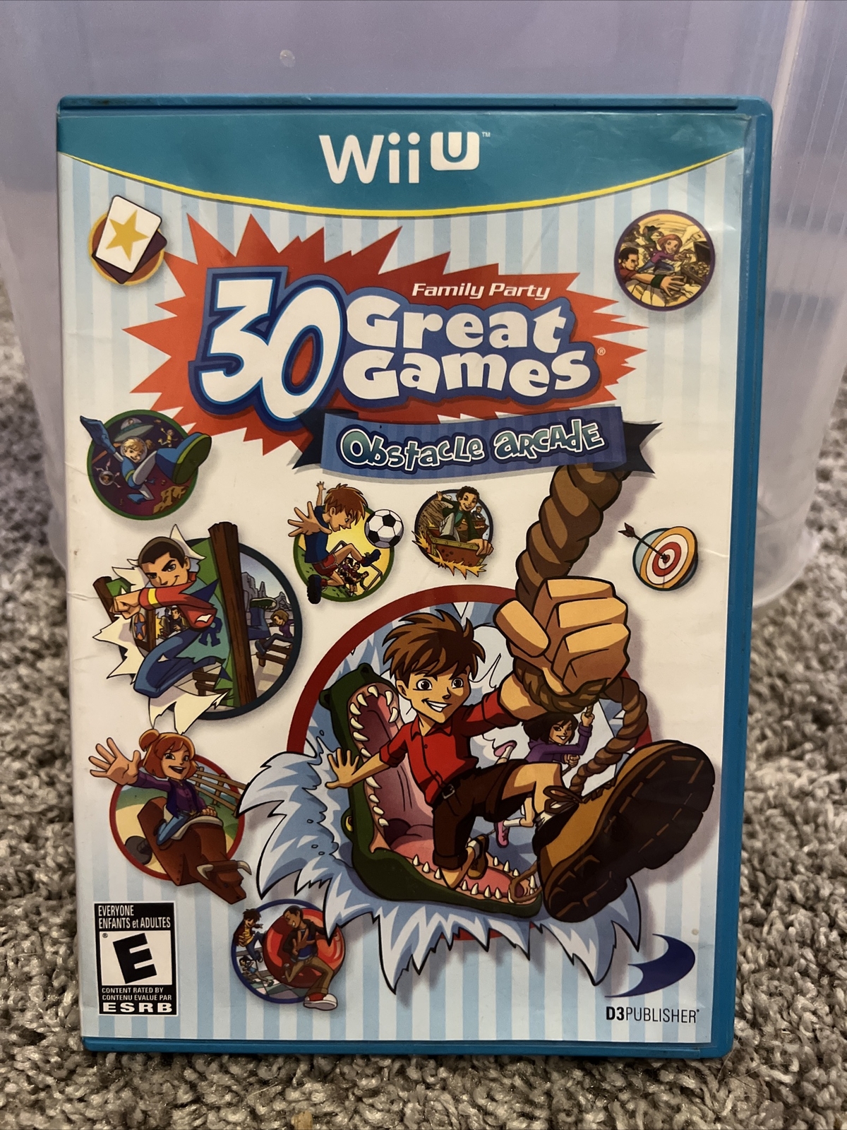 Family Party: 30 Great Games Obstacle Arcade (Nintendo Wii U, 2012)