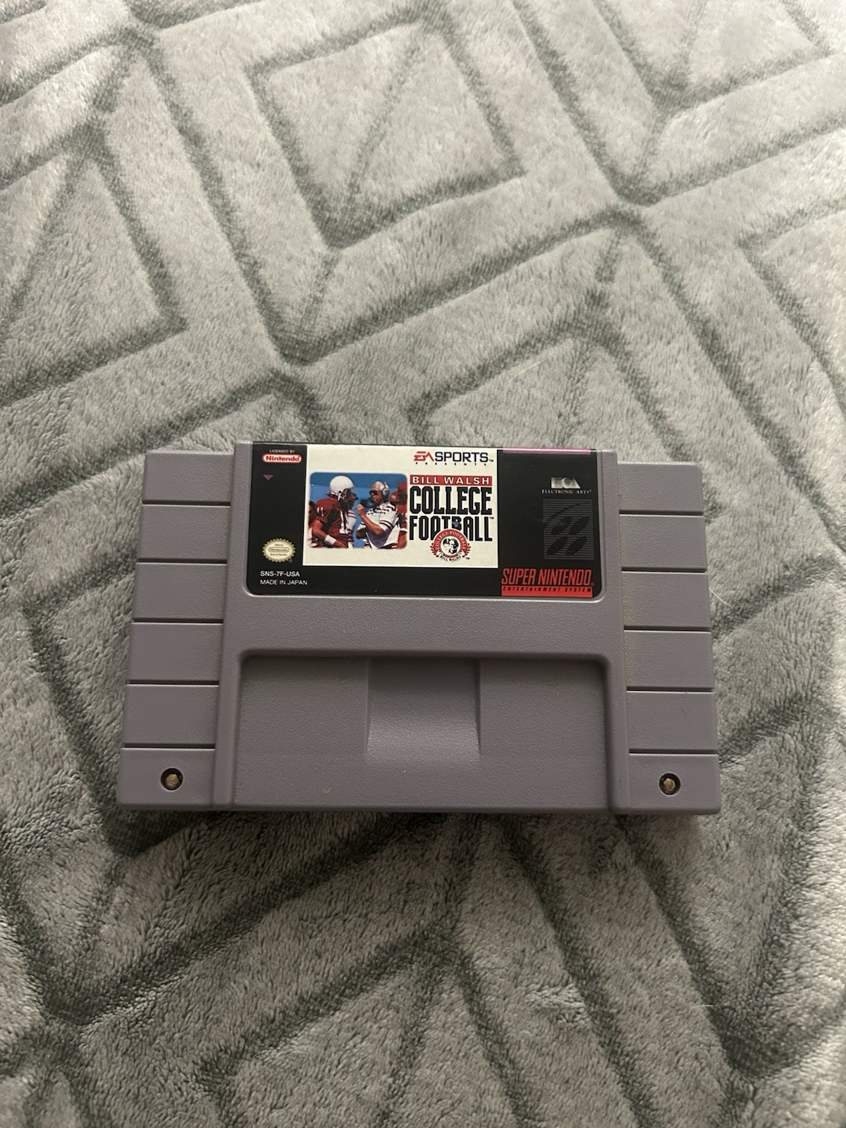 Bill Walsh College Football (Super Nintendo Entertainment System, 1994)