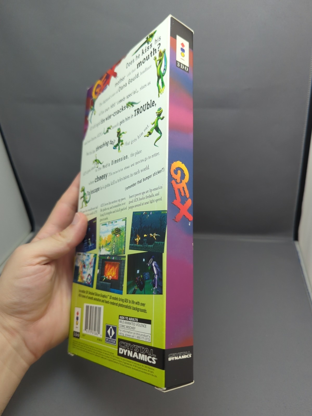 * Gex (Panasonic 3DO) Complete CIB Longbox