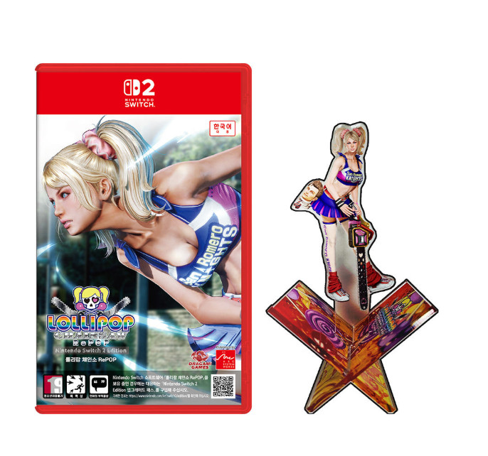 Lollipop Chainsaw RePOP Nintendo Switch 2 Game Acrylic Stand Korean English Set