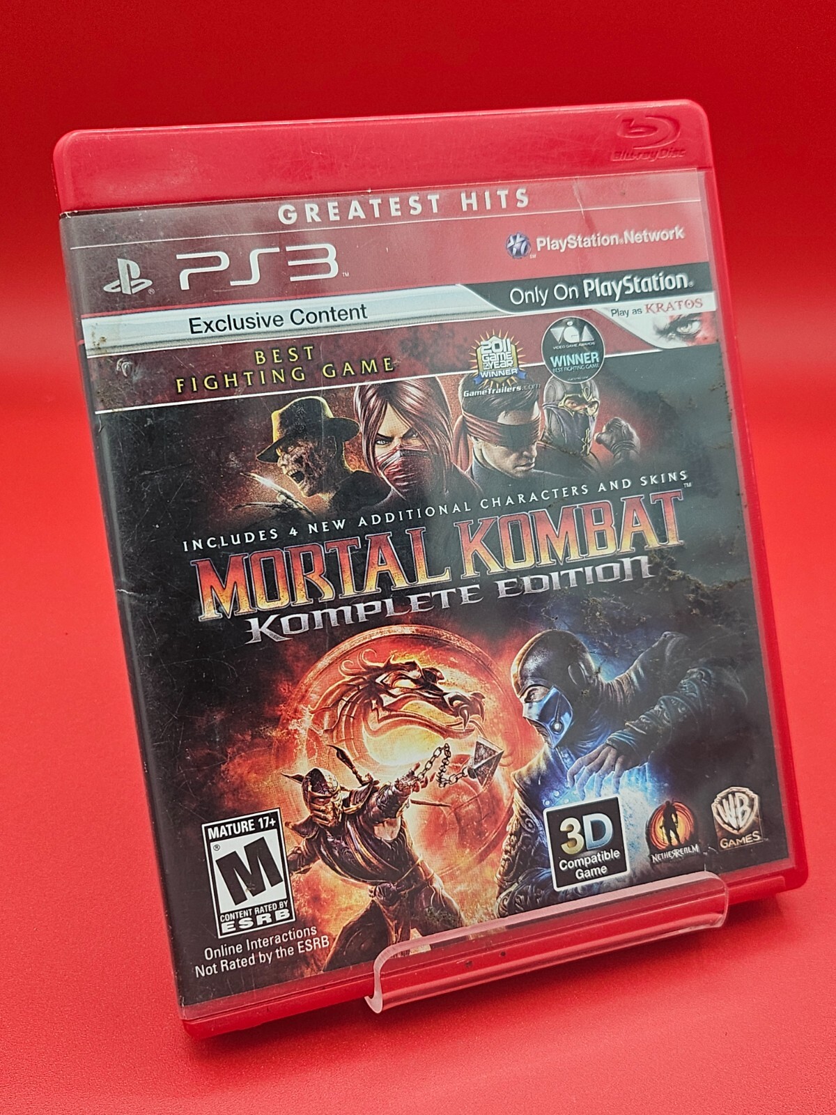 Mortal Kombat Komplete Edition Greatest Hits SONY PlayStation 3, PS3 No Manual
