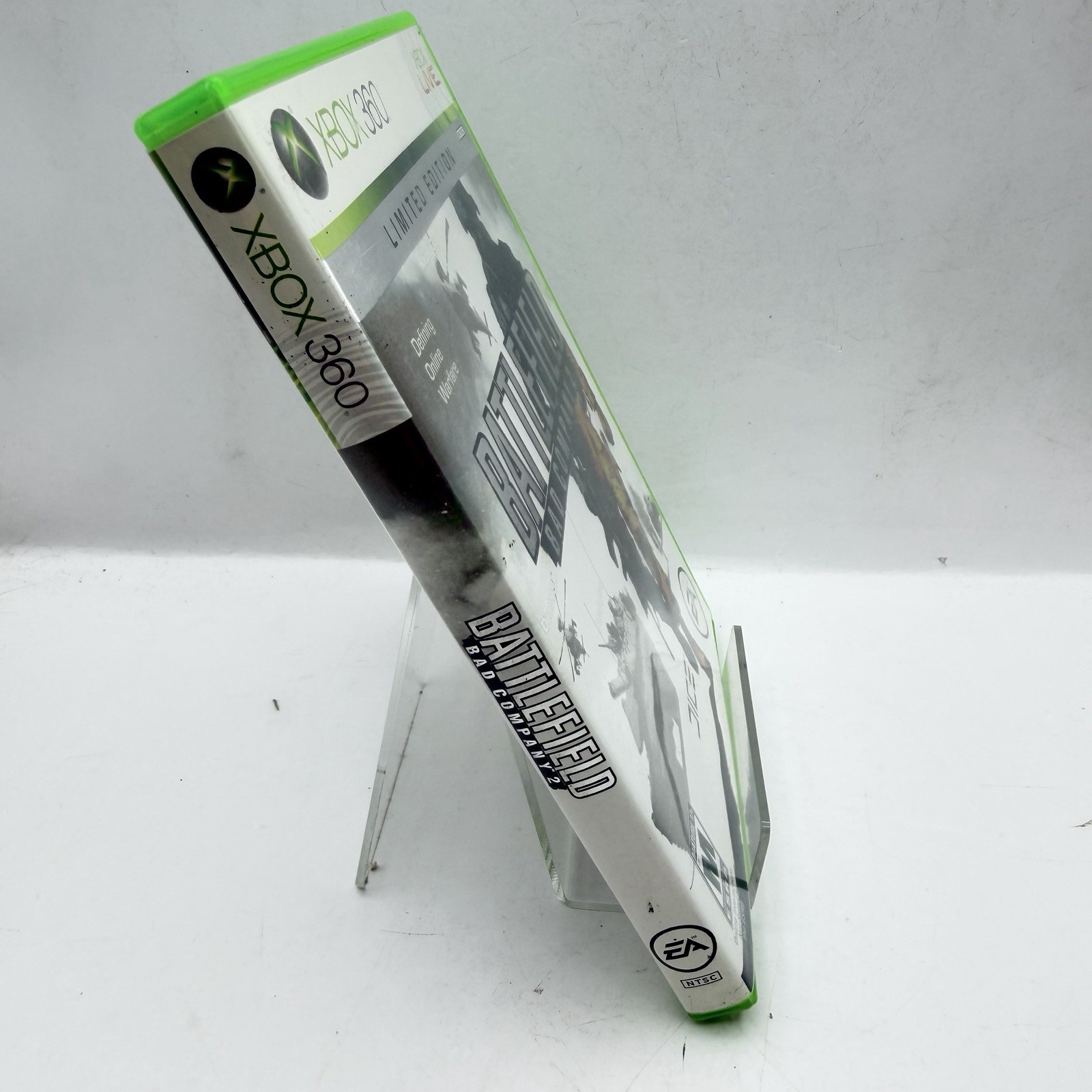 Xbox 360 Gears Of War 2 Battlefield BC2 Mass Effect 2 COD MW2 Lot Of 4 Games
