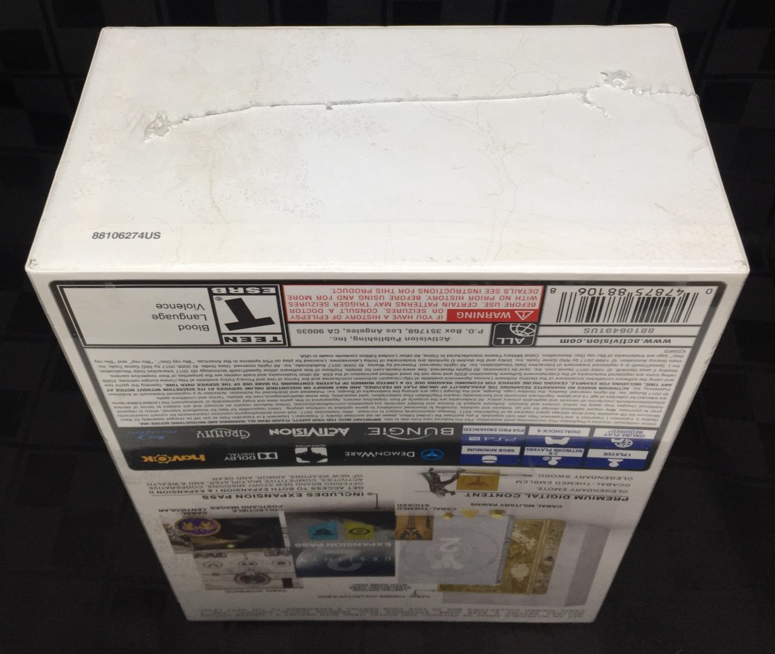 NEW sealed DESTINY 2 Limited Edition PLAYSTATION 4 5 Bungie PS4 PS5 Activision