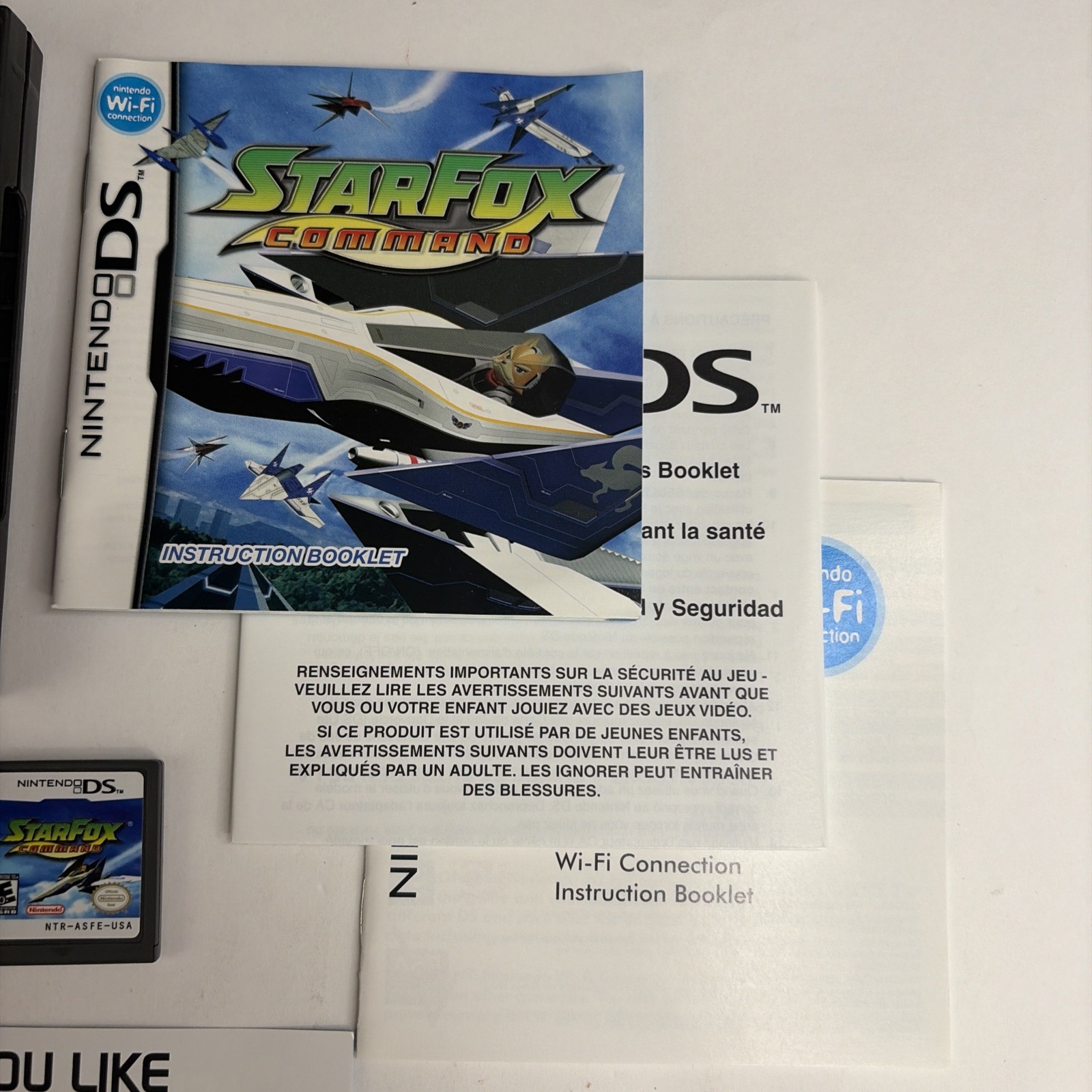 Star Fox Command (Nintendo DS, 2006) 100% CIB Complete RARE – GOOD CONDITION