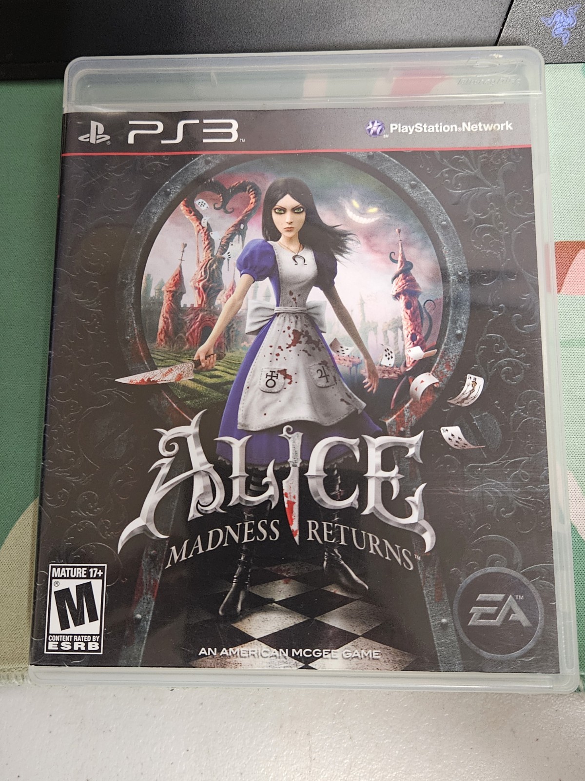 Alice Madness Returns Sony PlayStation 3 PS3 COMPLETE CIB **FREE SHIPPING**