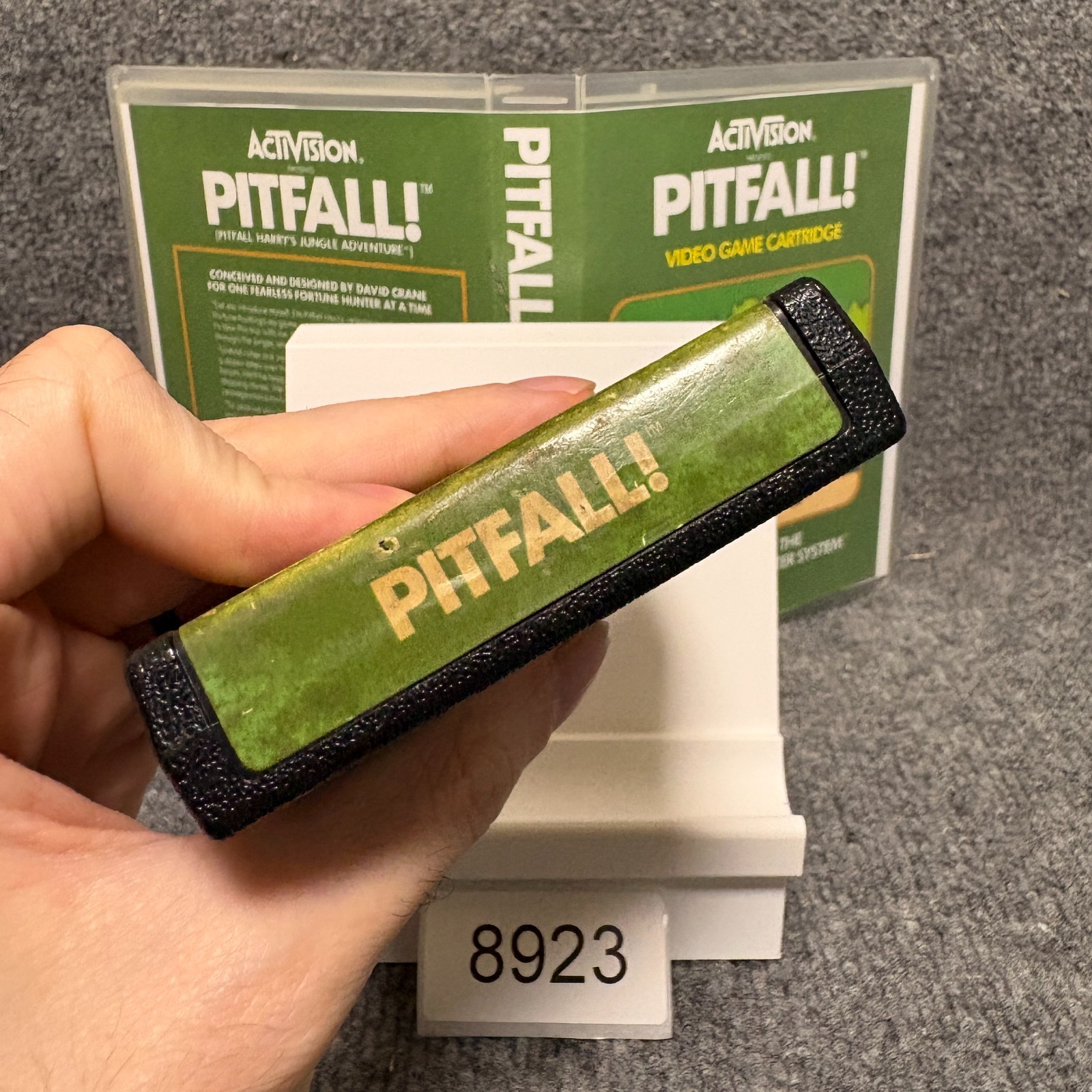Pitfall Atari 2600 Cartridge & Case Tested Works