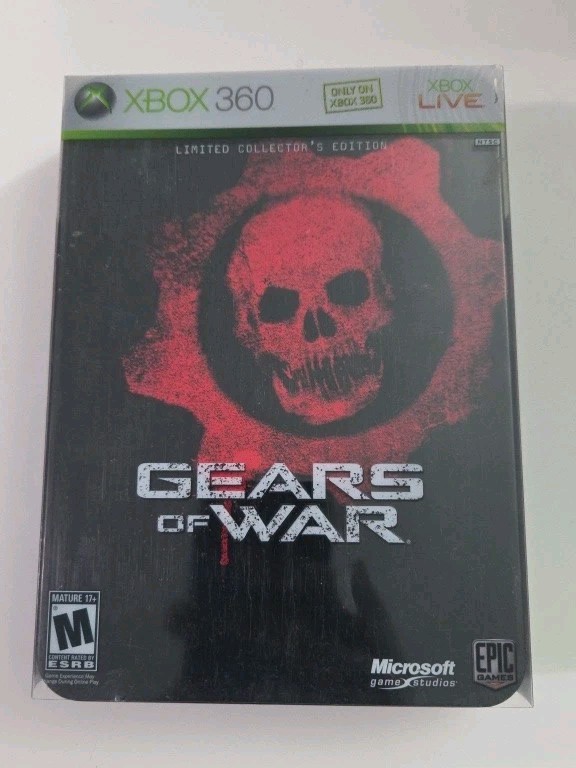 Gears of War Limited Collector’s Edition | CIB (Microsoft Xbox 360, 2006) Nice