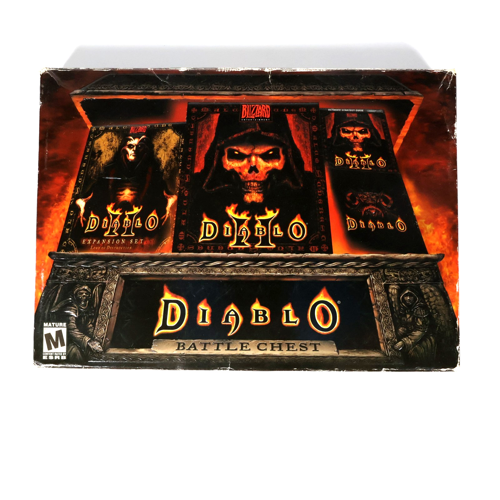 Diablo Battle Chest (PC, 2001) Missing Diablo II Game and Guide | Tested