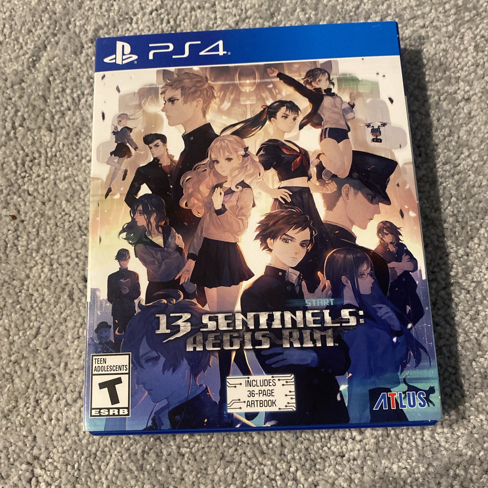 13 Sentinels: Aegis Rim – Sony PlayStation 4 Boxed W/Artbook