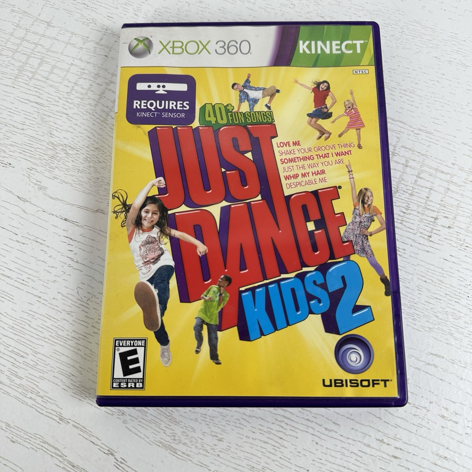 Just Dance Kids 2 Xbox 360 Kinect Video Game Complete CIB With Manual