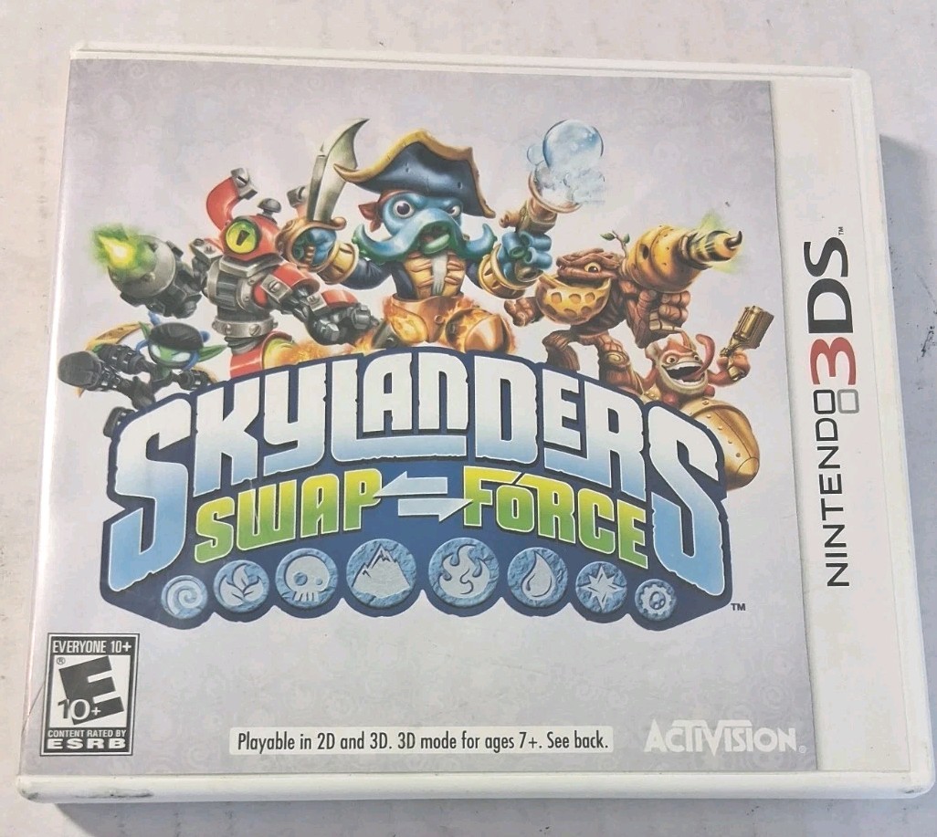 Skylanders Swap Force Adventure Nintendo 3DS 2DS Free Shipping.